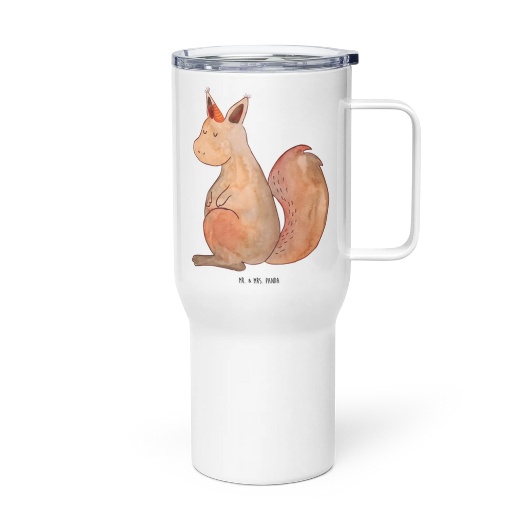 XXL Thermobecher Einhorn Glauben XL Thermobecher, XL Reisetasse, Autobecher, Thermobecher, Großer Thermobecher, Reisebecher, Jumbo Becher, Einhorn, Einhörner, Einhorn Deko, Unicorn, Eichhörnchen, Einhörnchen, Eichhorn