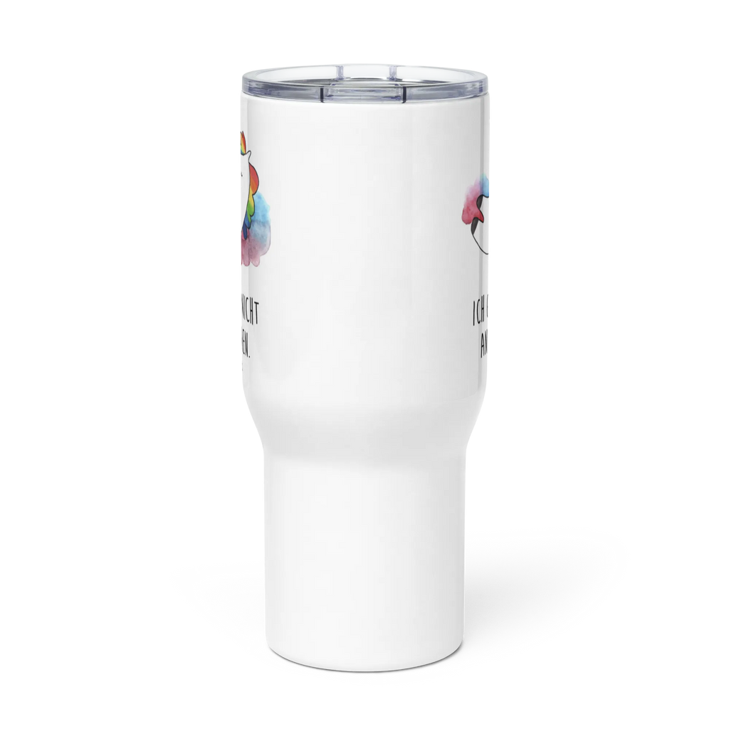 XXL thermal mug unicorn cloud 7 XL Reisetasse, Reisebecher, Autobecher, Großer Thermobecher, Jumbo Becher, XL Thermobecher, Unicorn, Einhorn, Einhörner, Einhorn Deko, Lächeln, Realität, Verliebt, Lustig, Geschenk, Witzig, Menschen, Glaube