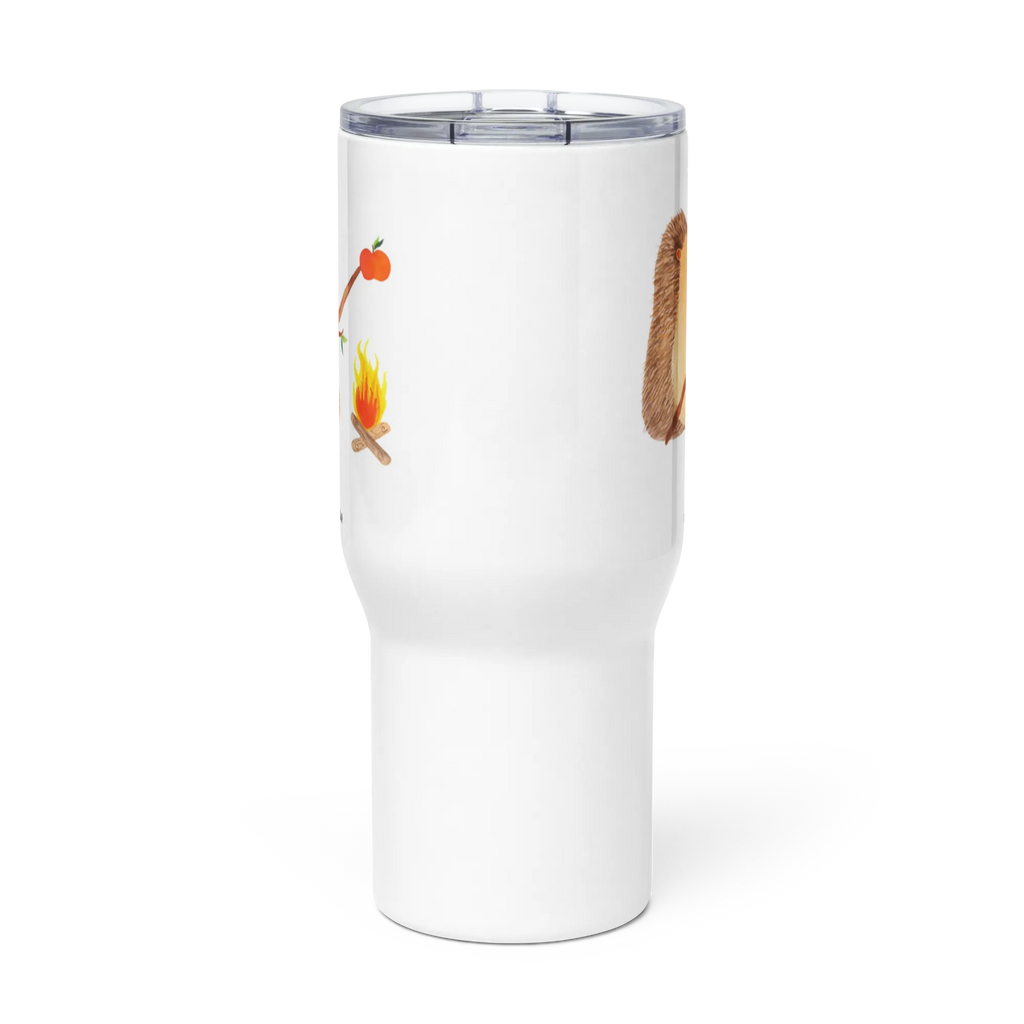XXL thermal mug Hedgehog grilling Großer Thermobecher, Autobecher, Reisebecher, XL Thermobecher, XL Reisetasse, Jumbo Becher, Lustige Sprüche, Tiere, Tiermotive, Gute Laune, Spruch, Motivation, Igel, Sinn Des Lebens, Arbeitslos, Ziele, Grillen