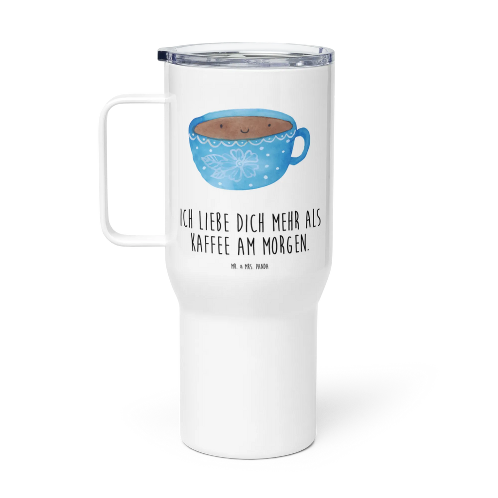 XXL Thermobecher Kaffee Tasse Autobecher, XL Thermobecher, XL Reisetasse, Jumbo Becher, Großer Thermobecher, Reisebecher, Lustige Sprüche, Tiere, Tiermotive, Gute Laune, Liebe, Geschmack, Glücklich, Genuss, Kaffee, Tasse