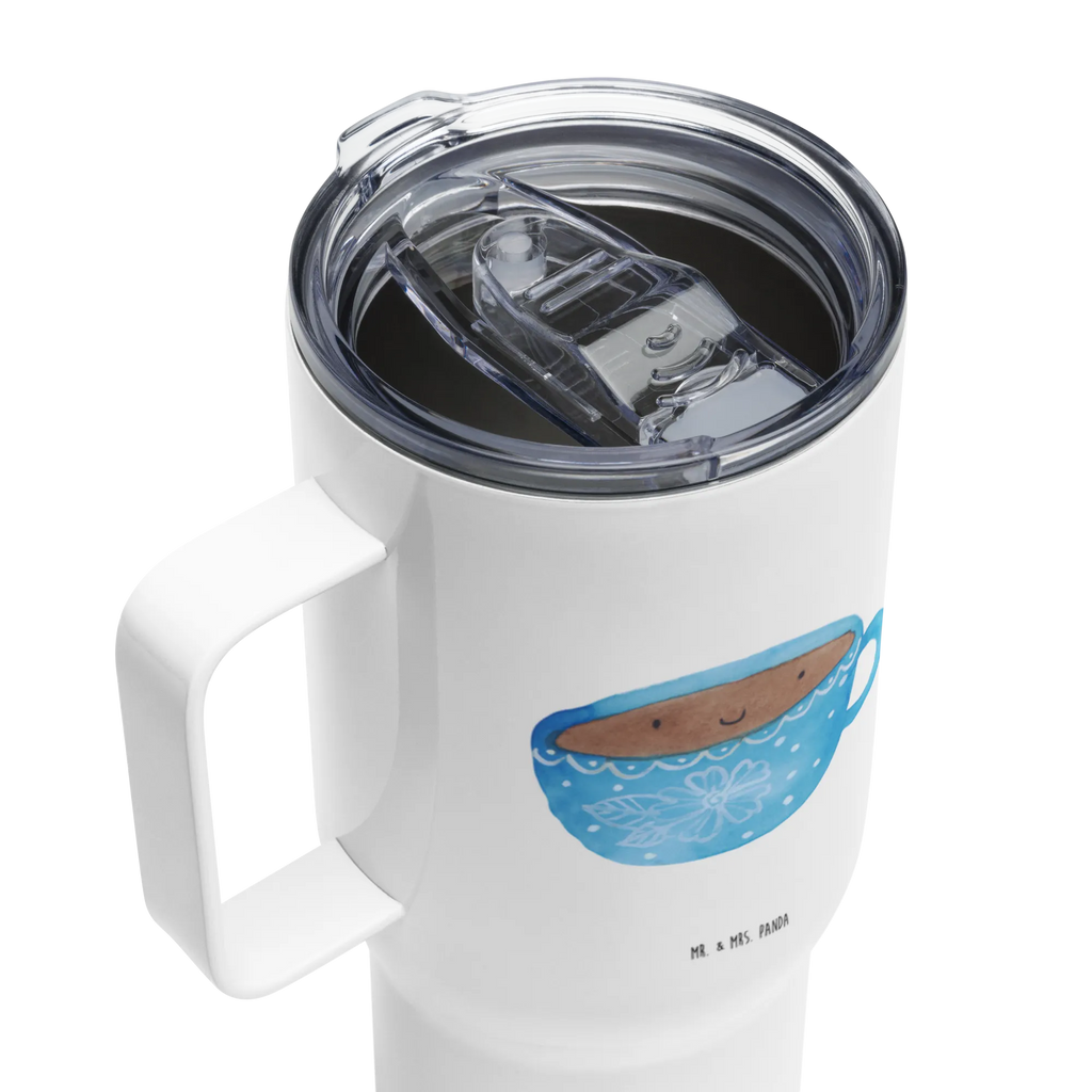 XXL Thermobecher Kaffee Tasse Autobecher, XL Thermobecher, XL Reisetasse, Jumbo Becher, Großer Thermobecher, Reisebecher, Lustige Sprüche, Tiere, Tiermotive, Gute Laune, Liebe, Geschmack, Glücklich, Genuss, Kaffee, Tasse