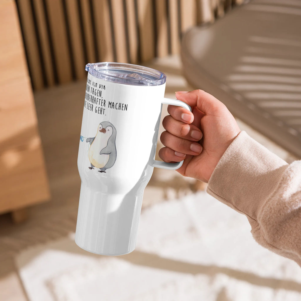 XXL thermal mug mouse penguin Birthday XL Reisetasse, XL Thermobecher, Jumbo Becher, Autobecher, Großer Thermobecher, Reisebecher, Geschenk, Geburtstag, Geburtstagsgeschenk, Maus, Geburtstagsfeier, Geburtstage, Pinguin, Happy Birthday
