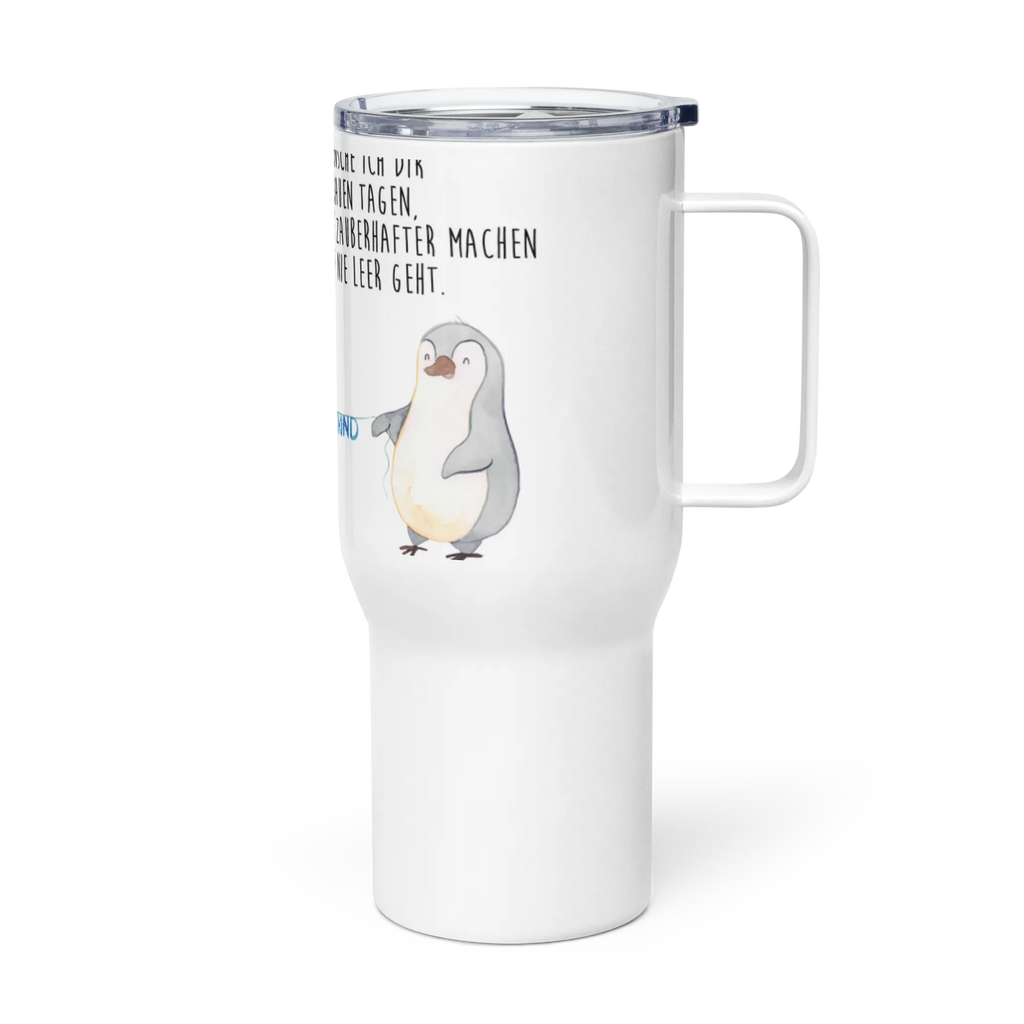 XXL thermal mug mouse penguin Birthday XL Reisetasse, XL Thermobecher, Jumbo Becher, Autobecher, Großer Thermobecher, Reisebecher, Geschenk, Geburtstag, Geburtstagsgeschenk, Maus, Geburtstagsfeier, Geburtstage, Pinguin, Happy Birthday