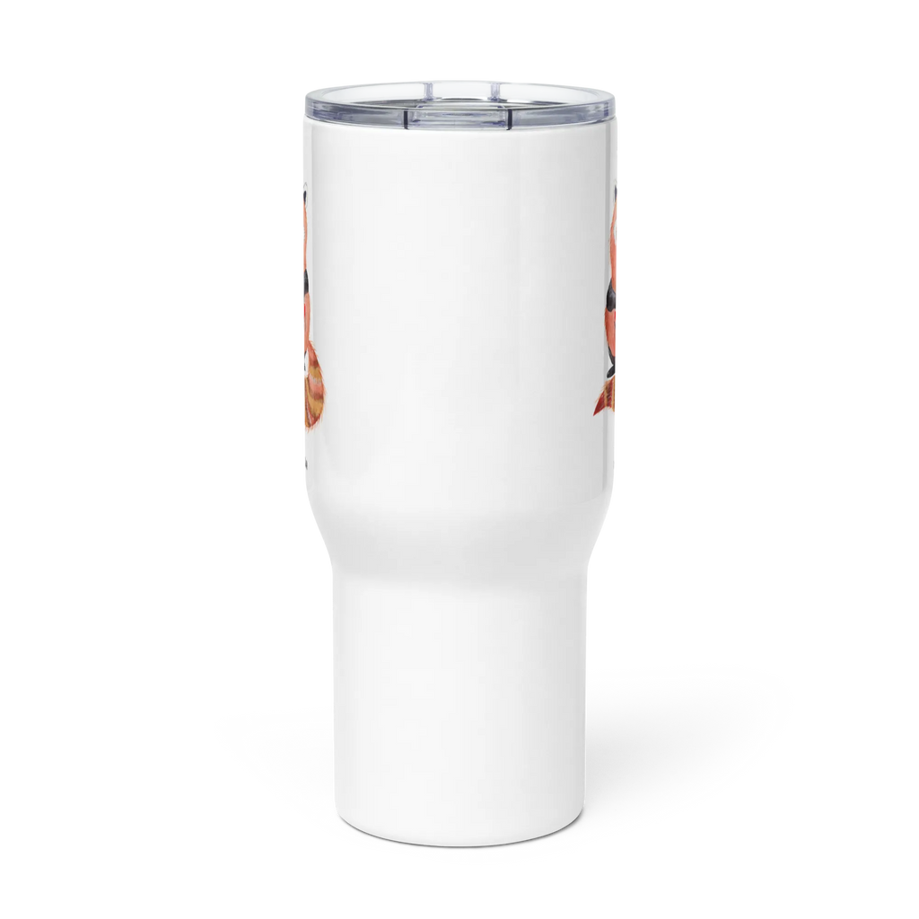 XXL thermal mug red panda Thermobecher, Autobecher, Reisebecher, XL Reisetasse, Großer Thermobecher, XL Thermobecher, Jumbo Becher, Tiermotive, Gute Laune, lustige Sprüche, Tiere, Panda, Liebling, Rot, Herz, Liebe, Lieblingsmensch