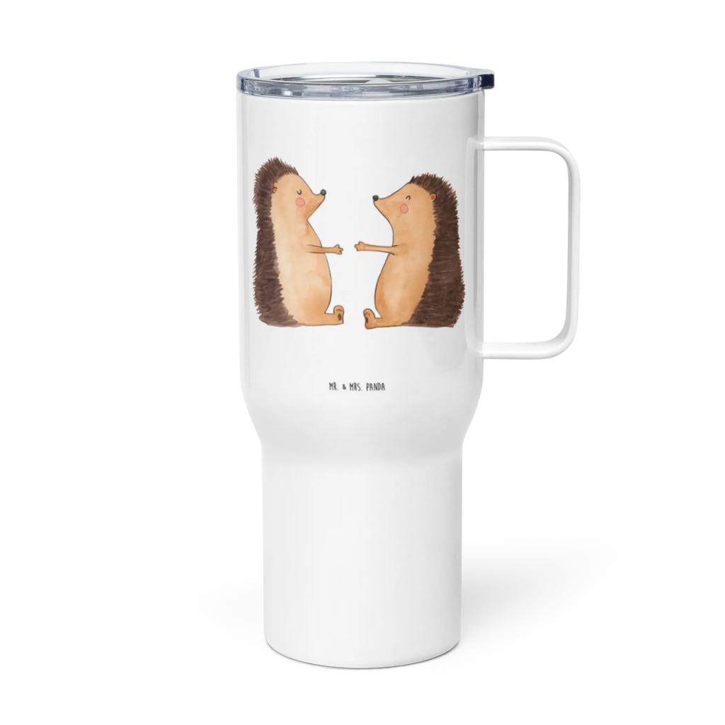 XXL Thermobecher Igel Liebe Reisebecher, XL Thermobecher, Jumbo Becher, Thermobecher, XL Reisetasse, Großer Thermobecher, Autobecher, Liebe, Partner, Freund, Freundin, Ehemann, Ehefrau, Heiraten, Verlobung, Heiratsantrag, Liebesgeschenk, Jahrestag, Hocheitstag, Verliebt, Igel, Geschenk, Liebesbeweis, Verlobt, Verheiratet, Hochzeit, Hochzeitstag