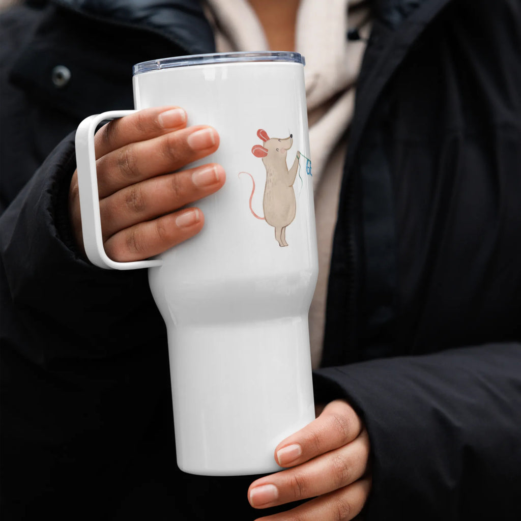 XXL thermal mug mouse penguin Birthday XL Reisetasse, XL Thermobecher, Jumbo Becher, Autobecher, Großer Thermobecher, Reisebecher, Geschenk, Geburtstag, Geburtstagsgeschenk, Maus, Geburtstagsfeier, Geburtstage, Pinguin, Happy Birthday