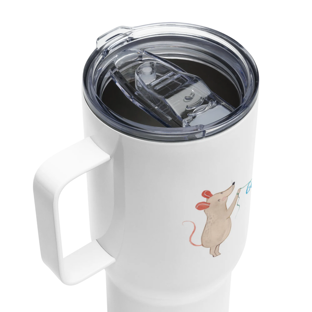 XXL thermal mug mouse penguin Birthday XL Reisetasse, XL Thermobecher, Jumbo Becher, Autobecher, Großer Thermobecher, Reisebecher, Geschenk, Geburtstag, Geburtstagsgeschenk, Maus, Geburtstagsfeier, Geburtstage, Pinguin, Happy Birthday