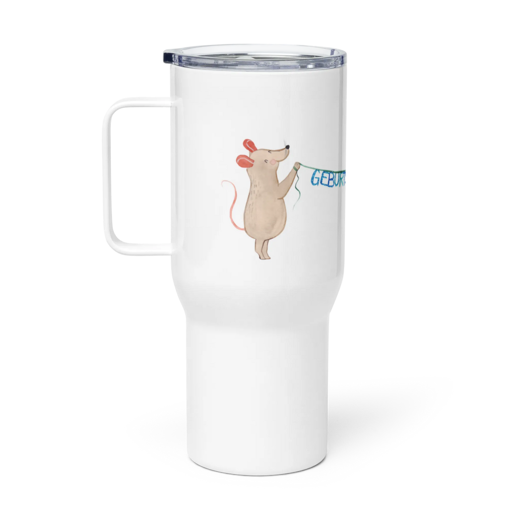 XXL thermal mug mouse penguin Birthday XL Reisetasse, XL Thermobecher, Jumbo Becher, Autobecher, Großer Thermobecher, Reisebecher, Geschenk, Geburtstag, Geburtstagsgeschenk, Maus, Geburtstagsfeier, Geburtstage, Pinguin, Happy Birthday