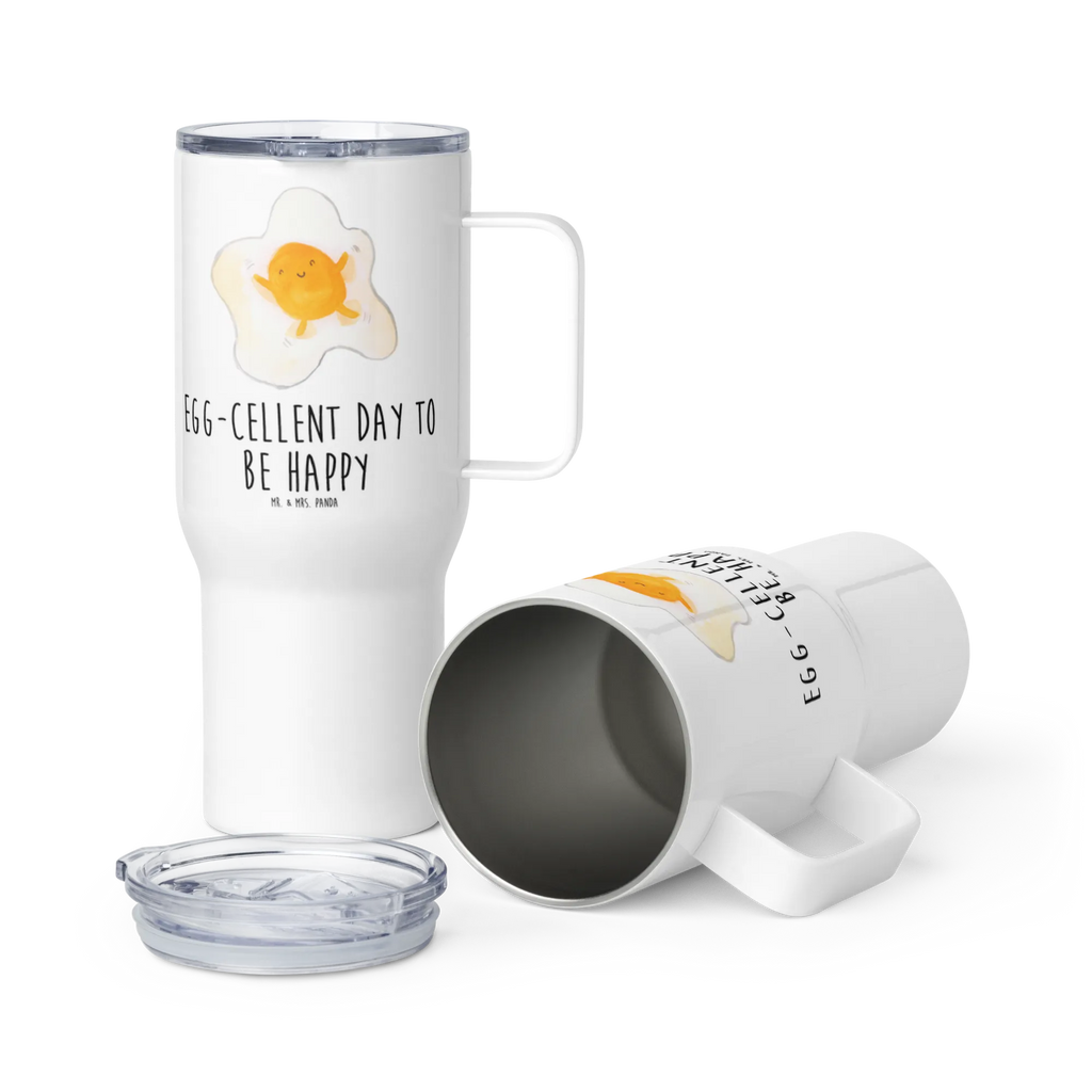 XXL thermal mug Fried egg egg XL Reisetasse, Jumbo Becher, XL Thermobecher, Thermobecher, Reisebecher, Großer Thermobecher, Autobecher, Tiermotive, Gute Laune, lustige Sprüche, Tiere, Tag, Spiegelei, Ei, Schön, Glücklich, Liebe