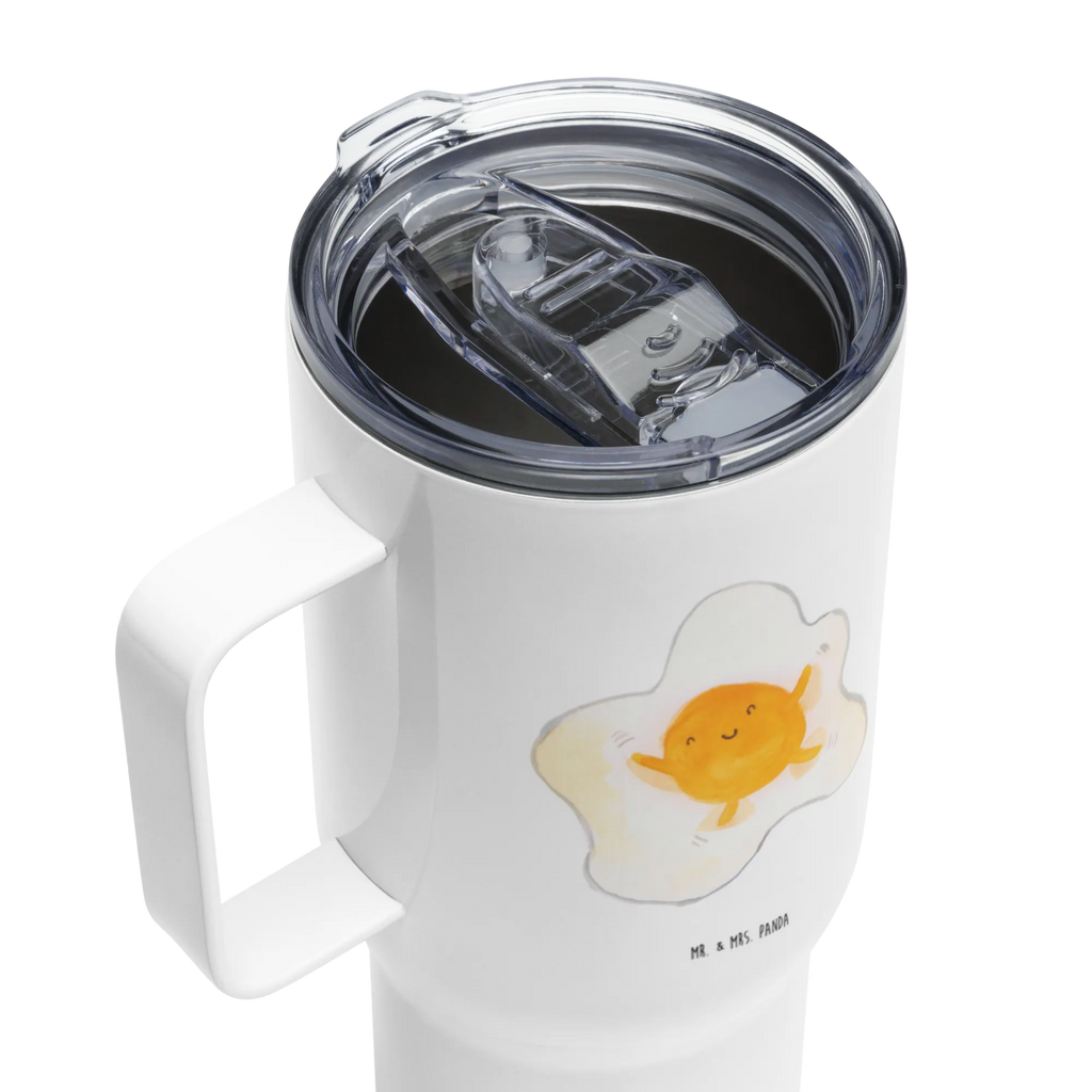 XXL thermal mug Fried egg egg XL Reisetasse, Jumbo Becher, XL Thermobecher, Thermobecher, Reisebecher, Großer Thermobecher, Autobecher, Tiermotive, Gute Laune, lustige Sprüche, Tiere, Tag, Spiegelei, Ei, Schön, Glücklich, Liebe