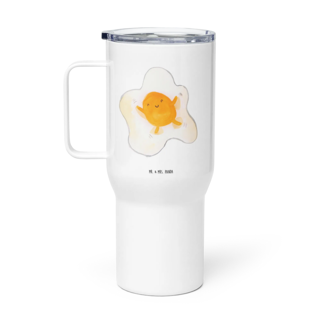 XXL thermal mug Fried egg egg XL Reisetasse, Jumbo Becher, XL Thermobecher, Thermobecher, Reisebecher, Großer Thermobecher, Autobecher, Tiermotive, Gute Laune, lustige Sprüche, Tiere, Tag, Spiegelei, Ei, Schön, Glücklich, Liebe