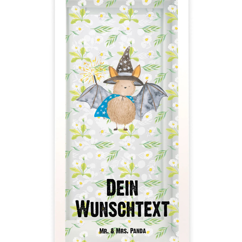 Personalisierte Deko Laterne Fledermaus Zauberer Gartenlampe, Gartenleuchte, Gartendekoration, Gartenlicht, Laterne kleine Laternen, XXL Laternen, Laterne groß, Tiermotive, Gute Laune, lustige Sprüche, Tiere, Fledermaus, Fledermäuse, Zauberer, Magier, Frauen, reinsteigern