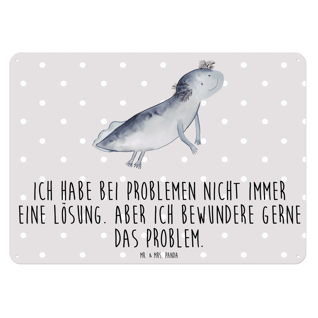 Tin sign axolotl To swim Blechschild Zum Aufhängen, Blechschild Küche, Blechschild, Wandschild Metall, Blechschild Groß, Blechschild Büro, Dekoschild Metall, Blechschild Für Männer, Blechschild Für Frauen, Türschild Metall, Molch, Axolotl, Motivation, Lurche, Problem, Axolot, Schwanzlurch, Probleme, Lurch, Lösungen