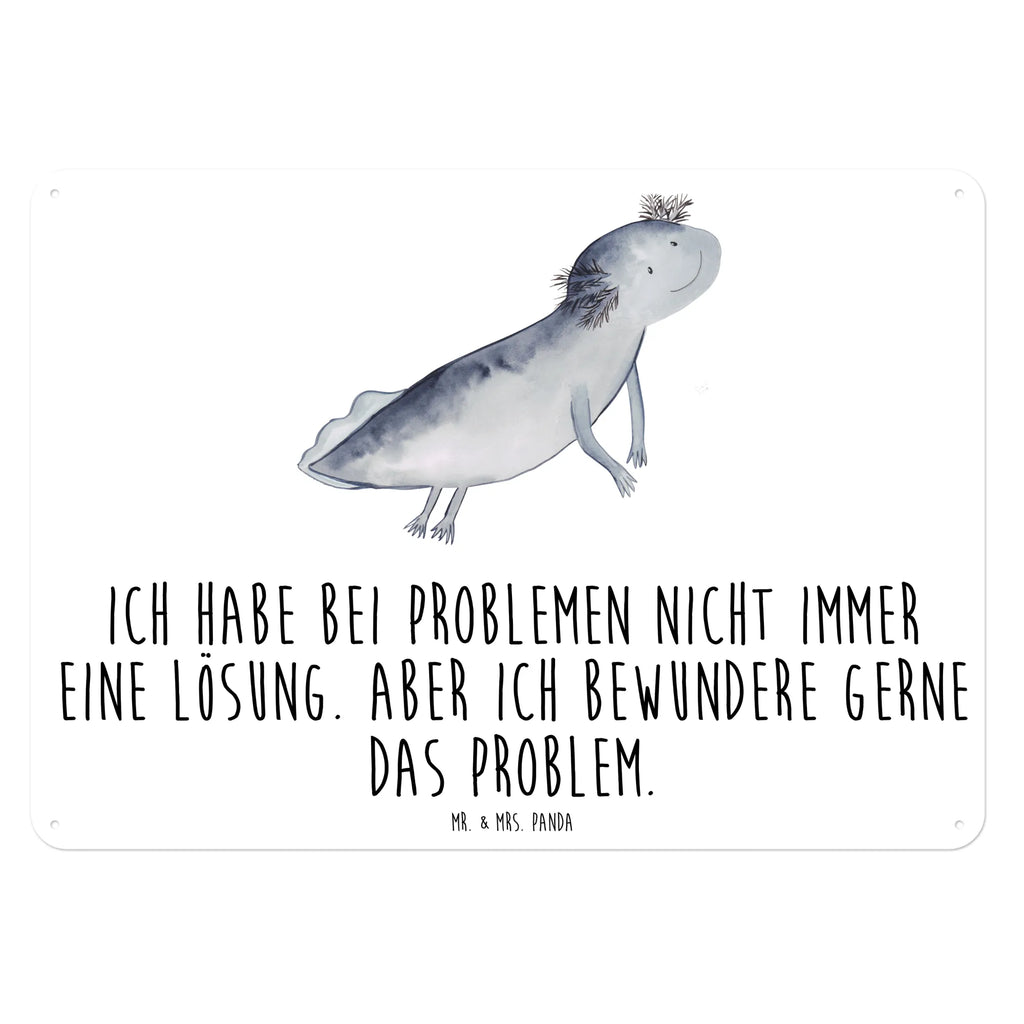 Tin sign axolotl To swim Blechschild Zum Aufhängen, Blechschild Küche, Blechschild, Wandschild Metall, Blechschild Groß, Blechschild Büro, Dekoschild Metall, Blechschild Für Männer, Blechschild Für Frauen, Türschild Metall, Molch, Axolotl, Motivation, Lurche, Problem, Axolot, Schwanzlurch, Probleme, Lurch, Lösungen