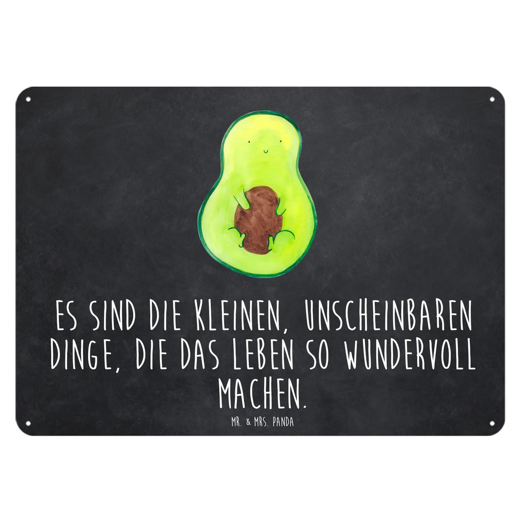 Blechschild Avocado Kern Blechschild Büro, Türschild Metall, Blechschild Groß, Blechschild Zum Aufhängen, Dekoschild Metall, Blechschild, Blechschild Küche, Blechschild Für Frauen, Wandschild Metall, Blechschild Für Männer, Vegan, Veggie, Avocado, Gesund, Avokado, Kern, Pflanze, Spruch Leben, Avocadokern