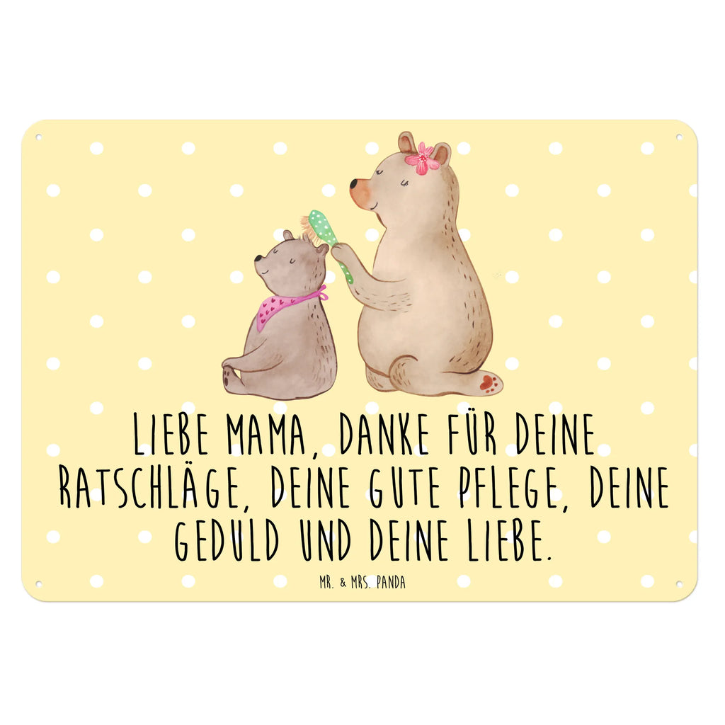 Blechschild Bär mit Kind Dekoschild Metall, Türschild Metall, Blechschild Zum Aufhängen, Blechschild Büro, Blechschild Für Frauen, Blechschild Groß, Blechschild, Wandschild Metall, Blechschild Für Männer, Blechschild Küche, Muttertag, Schwester, Mama, Bruder, Vatertag, Papa, Oma, Opa, Familie, Mutti, Mutter, Geschenk