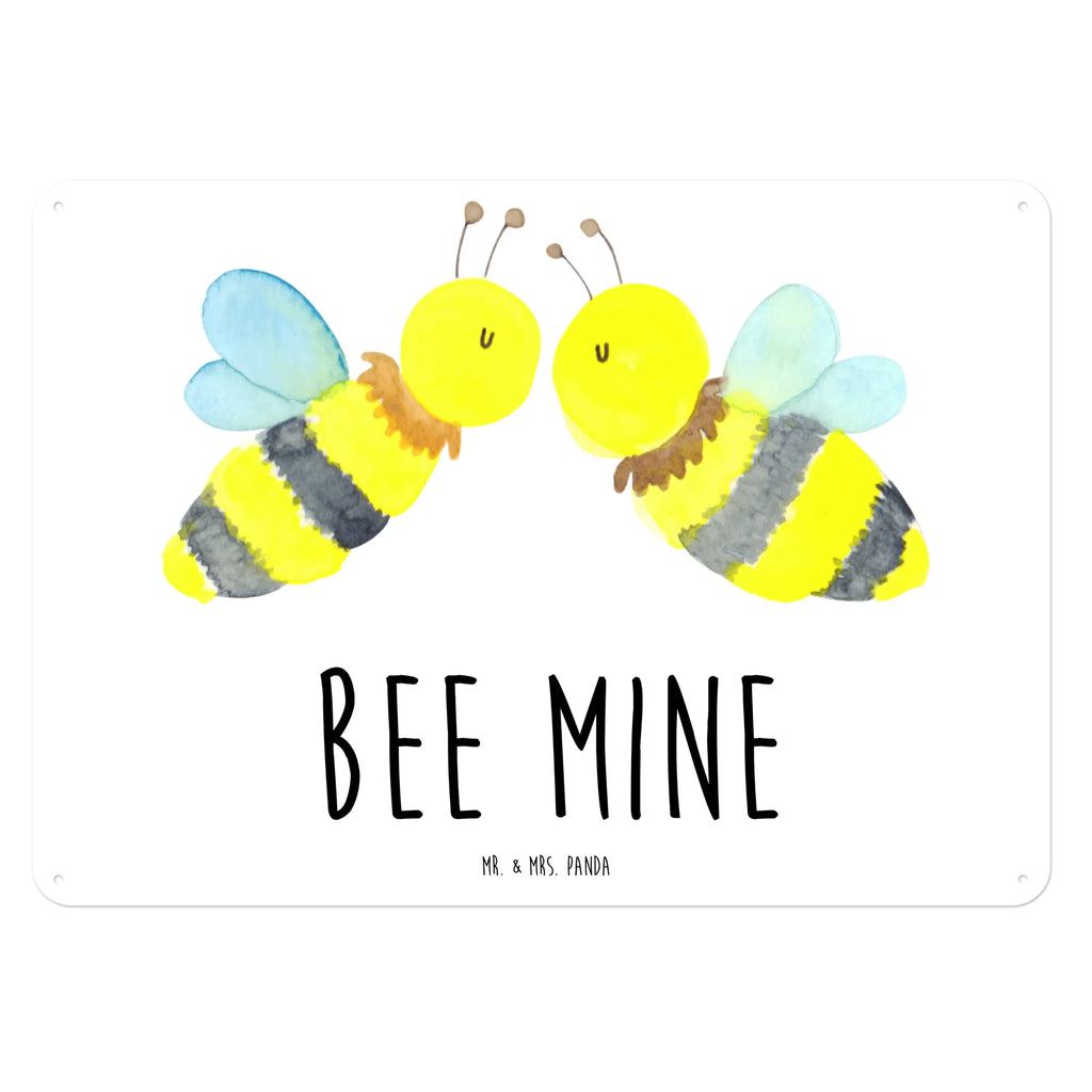 Tin sign bee Love Blechschild Groß, Türschild Metall, Wandschild Metall, Blechschild Zum Aufhängen, Dekoschild Metall, Blechschild Für Frauen, Blechschild, Blechschild Für Männer, Blechschild Büro, Blechschild Küche, Hummel, Biene, Wespe