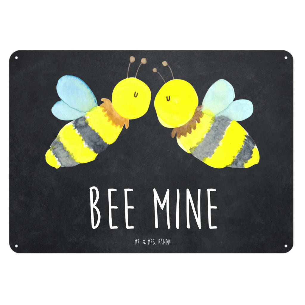 Tin sign bee Love Blechschild Groß, Türschild Metall, Wandschild Metall, Blechschild Zum Aufhängen, Dekoschild Metall, Blechschild Für Frauen, Blechschild, Blechschild Für Männer, Blechschild Büro, Blechschild Küche, Hummel, Biene, Wespe