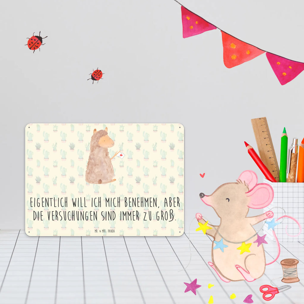 Tin sign alpaca banner Blechschild Zum Aufhängen, Blechschild Küche, Wandschild Metall, Blechschild, Blechschild Büro, Blechschild Für Frauen, Blechschild Groß, Türschild Metall, Dekoschild Metall, Blechschild Für Männer, Lama, Alpaka, Lamas, Liebe, Alpakas