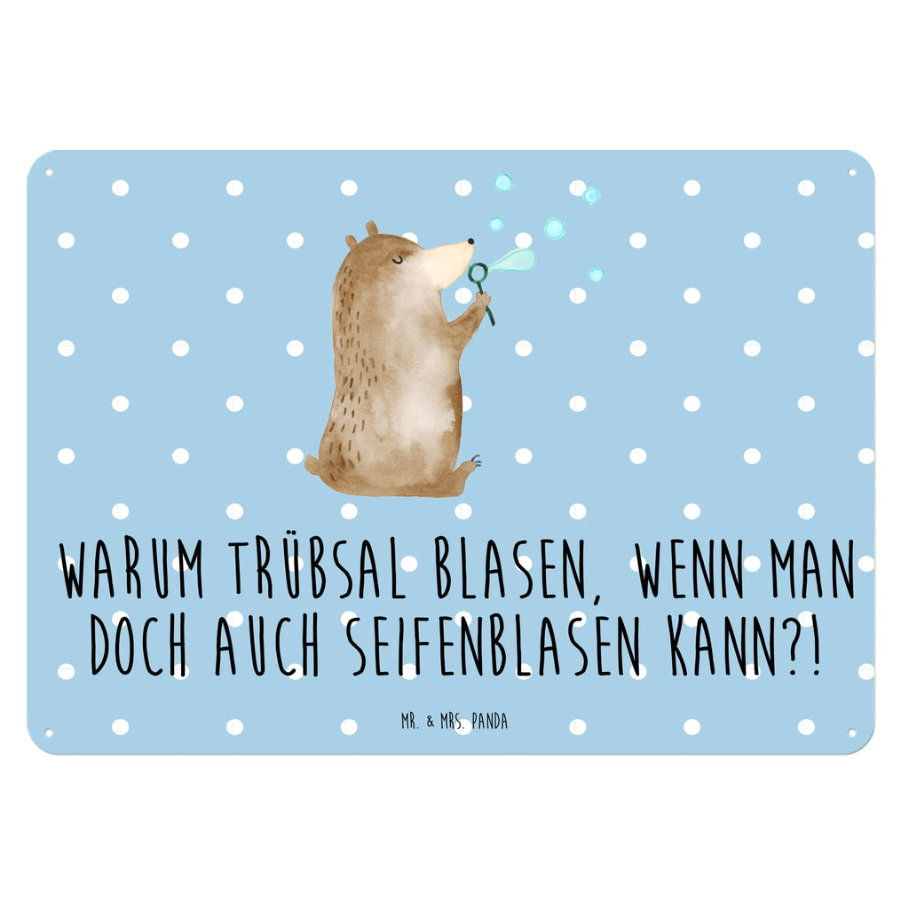 Blechschild Bär Seifenblasen Blechschild, Dekoschild Metall, Türschild Metall, Blechschild Für Frauen, Blechschild Büro, Blechschild Groß, Wandschild Metall, Blechschild Zum Aufhängen, Blechschild Für Männer, Blechschild Küche, Teddy, Bär, Teddybär, Seifenblasen Bär Lustig Sein Glücklich Traurig Happy