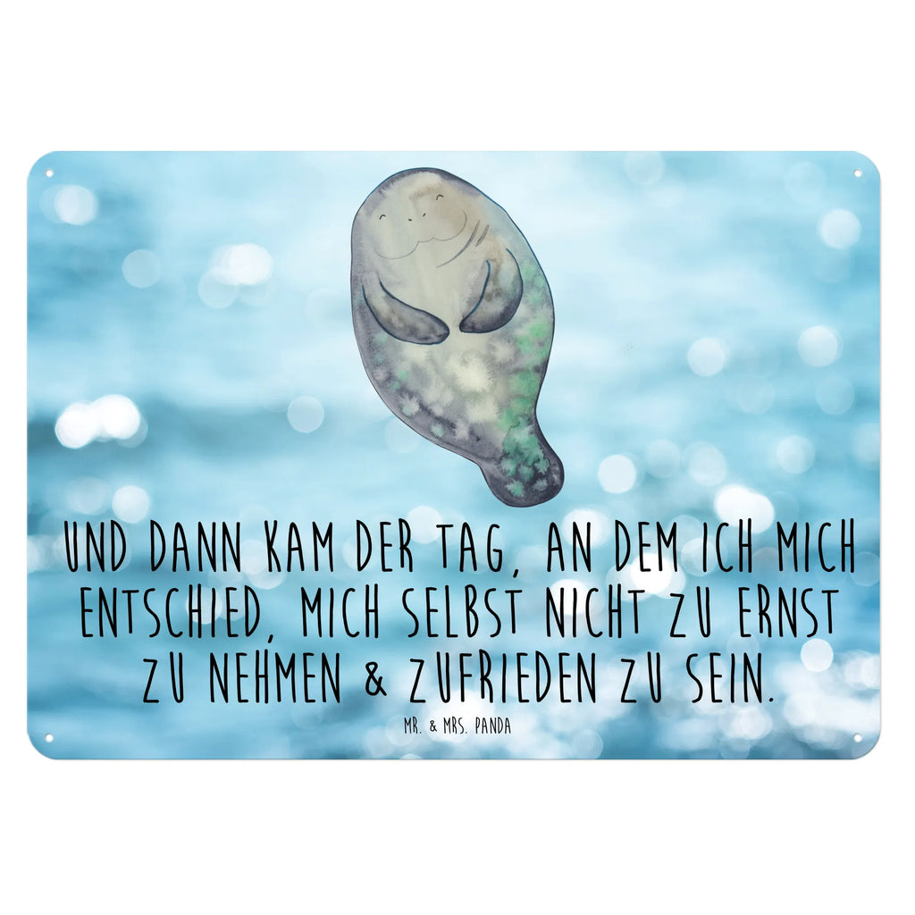 Tin sign manatee happy Blechschild Zum Aufhängen, Wandschild Metall, Blechschild, Blechschild Büro, Blechschild Küche, Dekoschild Metall, Blechschild Groß, Türschild Metall, Blechschild Für Männer, Blechschild Für Frauen, Meer, Meerestiere, Urlaub, Neustart, Zufrieden, Selbstliebe, Seekuh, Freundin, Achtsamkeit, Neuanfang, Seekühe, Liebeskummer, Respekt