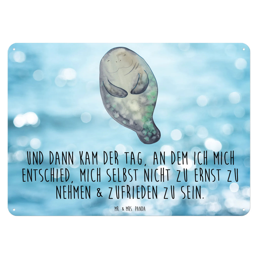 Tin sign manatee happy Blechschild Zum Aufhängen, Wandschild Metall, Blechschild, Blechschild Büro, Blechschild Küche, Dekoschild Metall, Blechschild Groß, Türschild Metall, Blechschild Für Männer, Blechschild Für Frauen, Meer, Meerestiere, Urlaub, Neustart, Zufrieden, Selbstliebe, Seekuh, Freundin, Achtsamkeit, Neuanfang, Seekühe, Liebeskummer, Respekt