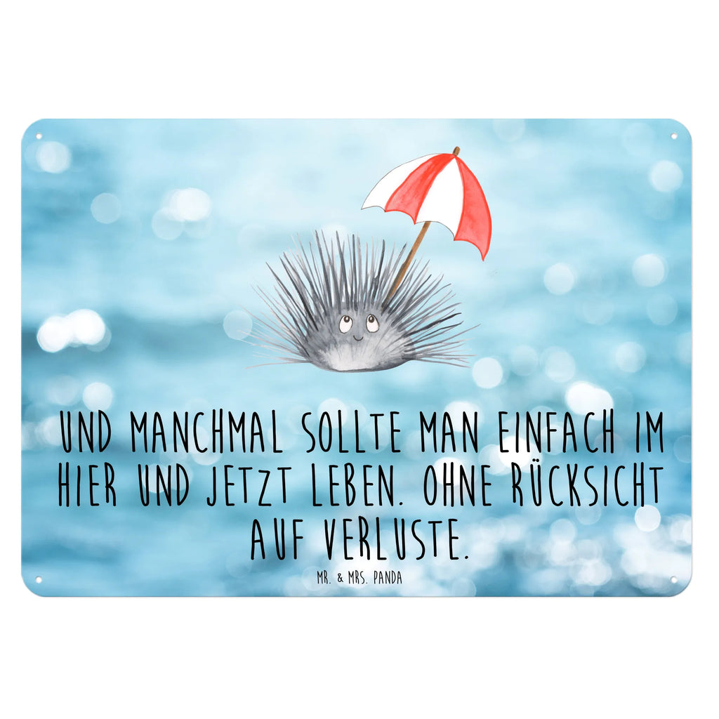 Blechschild Seeigel Blechschild Büro, Wandschild Metall, Blechschild Zum Aufhängen, Blechschild, Blechschild Für Frauen, Blechschild Küche, Dekoschild Metall, Türschild Metall, Blechschild Groß, Blechschild Für Männer, Meer, Meerestiere, Urlaub, Selbstakzeptanz, Lebe, Achtsamkeit, Leben, Seeigel, Selbstliebe, Hier und Jetzt