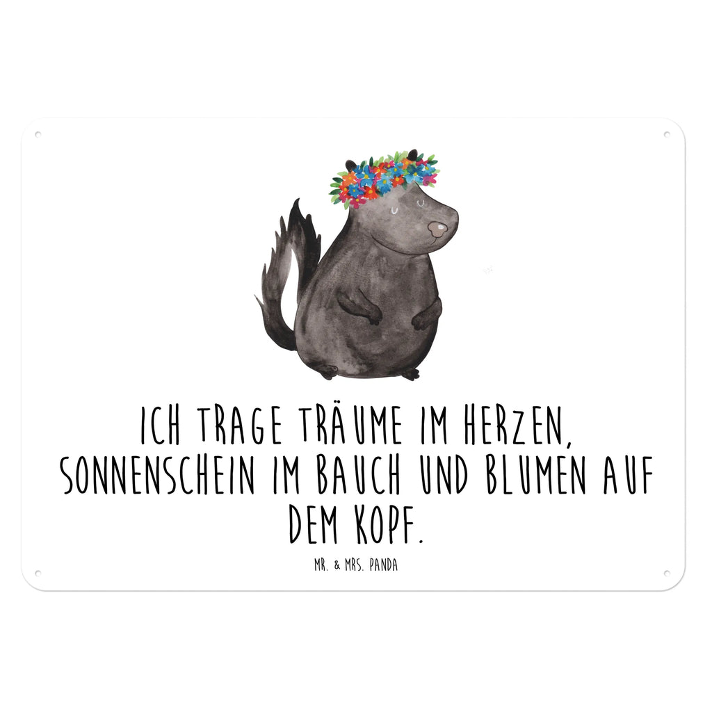Tin sign skunk Girl Blechschild Küche, Blechschild Für Frauen, Wandschild Metall, Türschild Metall, Blechschild, Blechschild Zum Aufhängen, Blechschild Groß, Dekoschild Metall, Blechschild Für Männer, Blechschild Büro, Stinktier, Skunk, Namaste, Yoga, Stinki, Wildtier, Raubtier, Stinker