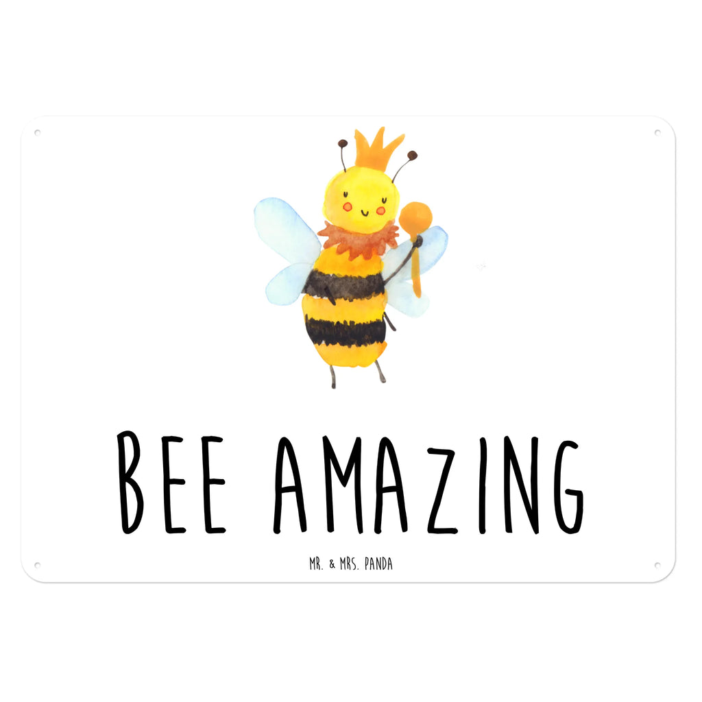 Blechschild Biene König Blechschild Groß, Blechschild Zum Aufhängen, Blechschild Büro, Dekoschild Metall, Blechschild Für Frauen, Türschild Metall, Wandschild Metall, Blechschild Küche, Blechschild Für Männer, Blechschild, Hummel, Biene, Wespe