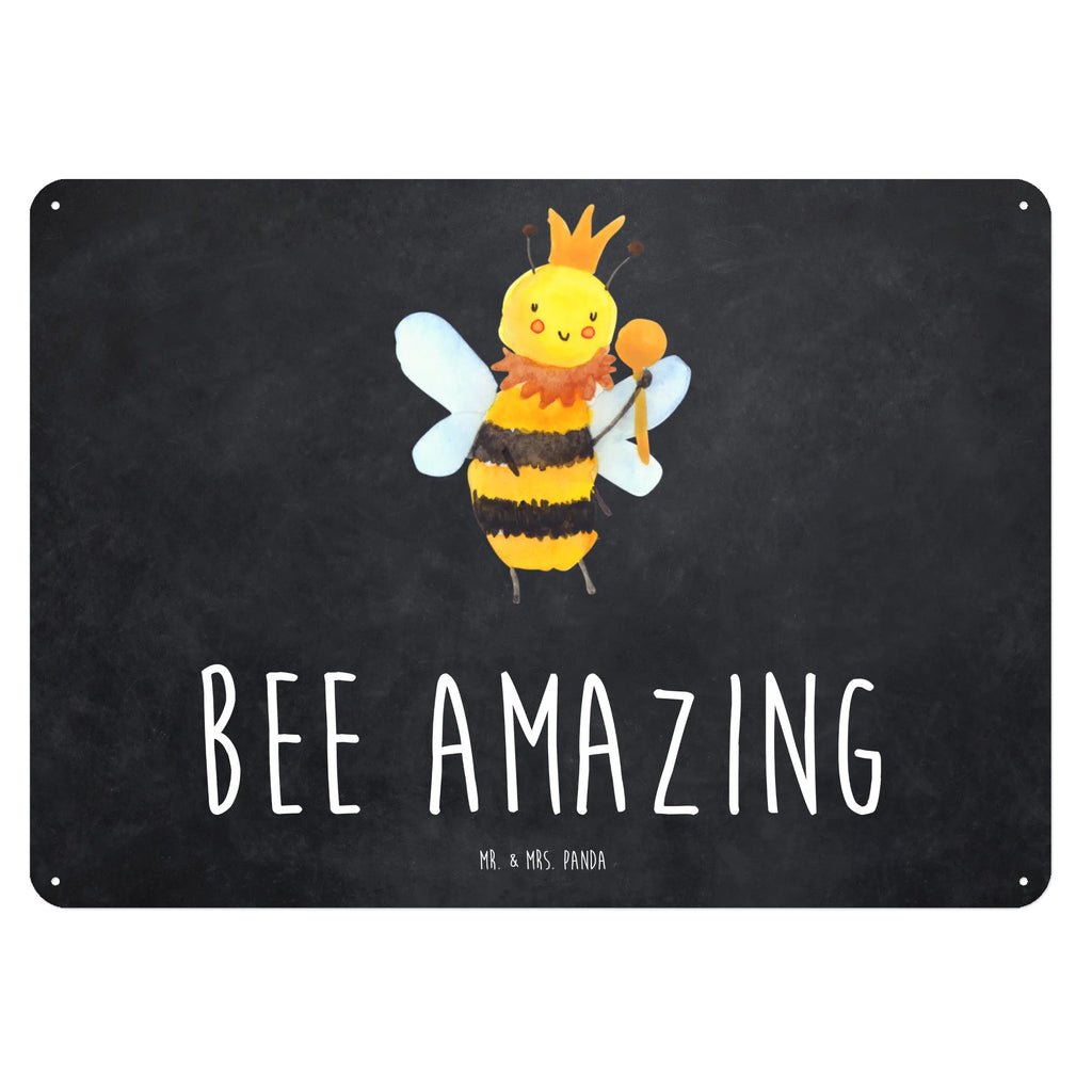 Blechschild Biene König Blechschild Groß, Blechschild Zum Aufhängen, Blechschild Büro, Dekoschild Metall, Blechschild Für Frauen, Türschild Metall, Wandschild Metall, Blechschild Küche, Blechschild Für Männer, Blechschild, Hummel, Biene, Wespe