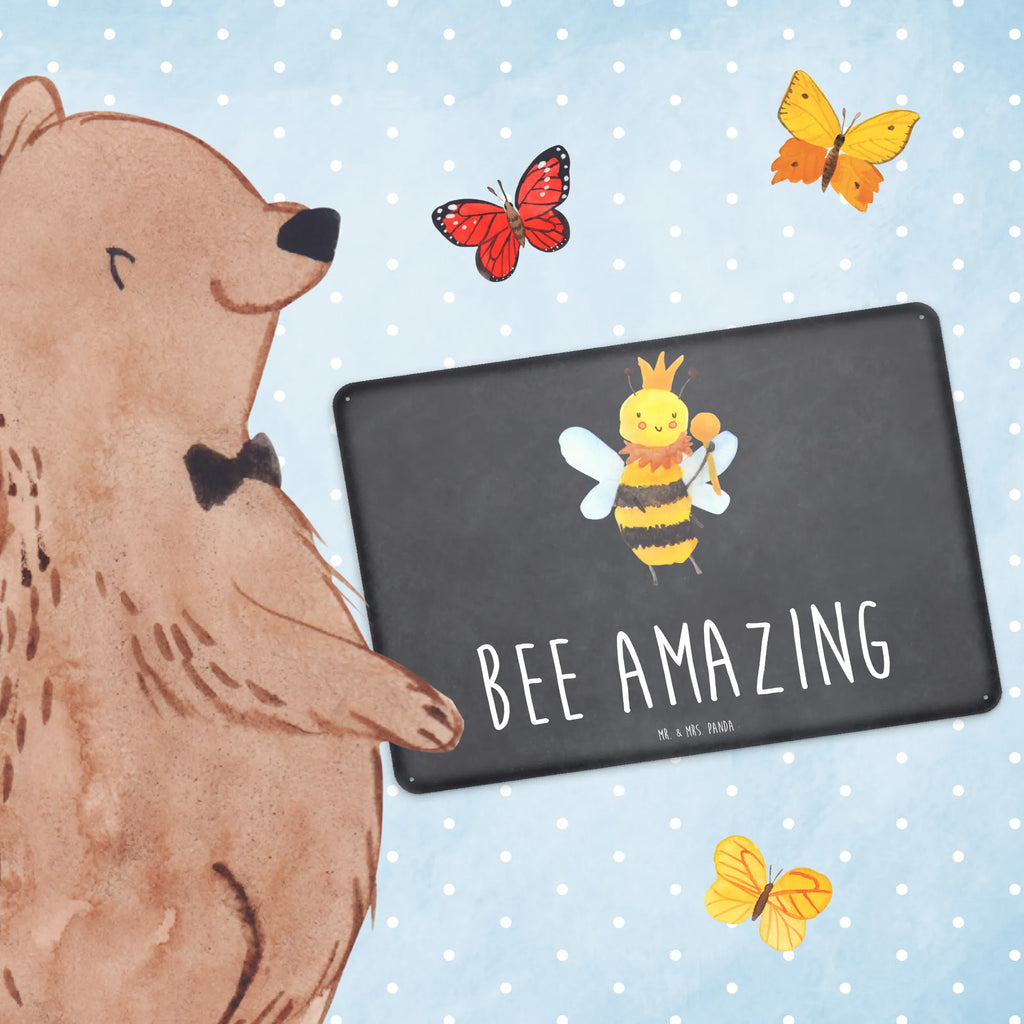 Blechschild Biene König Blechschild Groß, Blechschild Zum Aufhängen, Blechschild Büro, Dekoschild Metall, Blechschild Für Frauen, Türschild Metall, Wandschild Metall, Blechschild Küche, Blechschild Für Männer, Blechschild, Hummel, Biene, Wespe