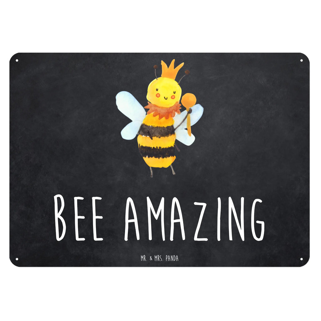 Blechschild Biene König Blechschild Groß, Blechschild Zum Aufhängen, Blechschild Büro, Dekoschild Metall, Blechschild Für Frauen, Türschild Metall, Wandschild Metall, Blechschild Küche, Blechschild Für Männer, Blechschild, Hummel, Biene, Wespe