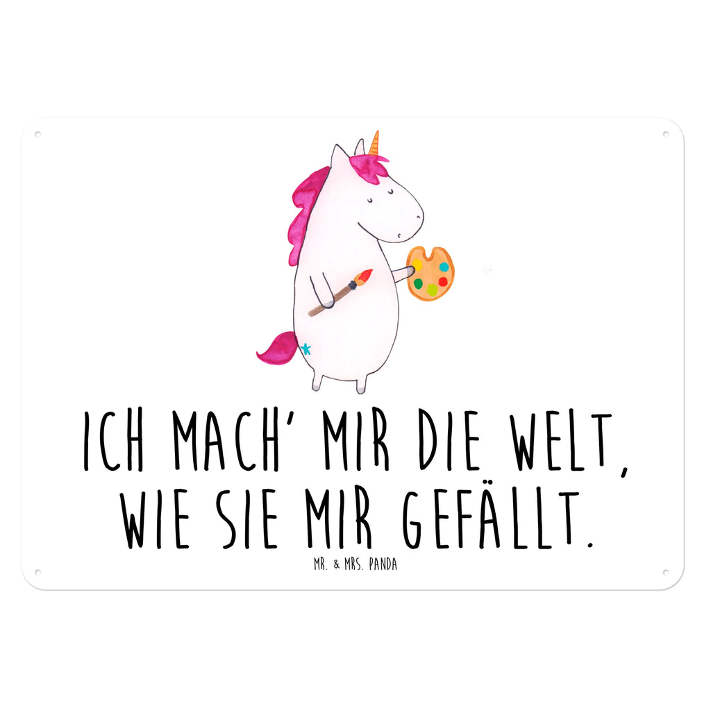 Tin sign unicorn Artist Wandschild Metall, Blechschild Für Männer, Türschild Metall, Blechschild Küche, Blechschild, Blechschild Für Frauen, Blechschild Zum Aufhängen, Blechschild Büro, Dekoschild Metall, Blechschild Groß, Unicorn, Einhorn, Einhörner, Einhorn Deko, Künstler, Maler, Farbe, Zeichnen, Englisch, Stift, Pinsel, Welt, Malen, Artist, Geschenk