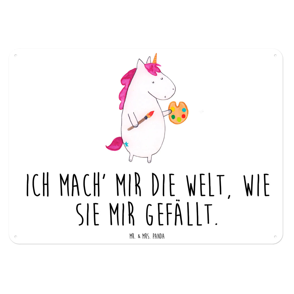 Tin sign unicorn Artist Wandschild Metall, Blechschild Für Männer, Türschild Metall, Blechschild Küche, Blechschild, Blechschild Für Frauen, Blechschild Zum Aufhängen, Blechschild Büro, Dekoschild Metall, Blechschild Groß, Unicorn, Einhorn, Einhörner, Einhorn Deko, Künstler, Maler, Farbe, Zeichnen, Englisch, Stift, Pinsel, Welt, Malen, Artist, Geschenk