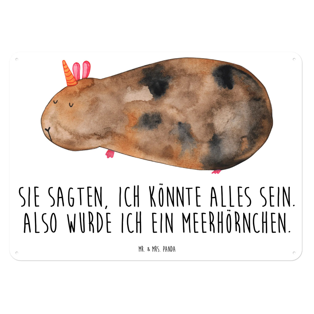 Blechschild Einhorn Meerschweinchen Wandschild Metall, Blechschild Für Männer, Blechschild Für Frauen, Dekoschild Metall, Blechschild Zum Aufhängen, Blechschild Groß, Blechschild Küche, Blechschild Büro, Türschild Metall, Blechschild, Unicorn, Einhorn, Einhörner, Einhorn Deko, Meericorn, Meerhörnchen, Meerschweinchen, Meerschwein
