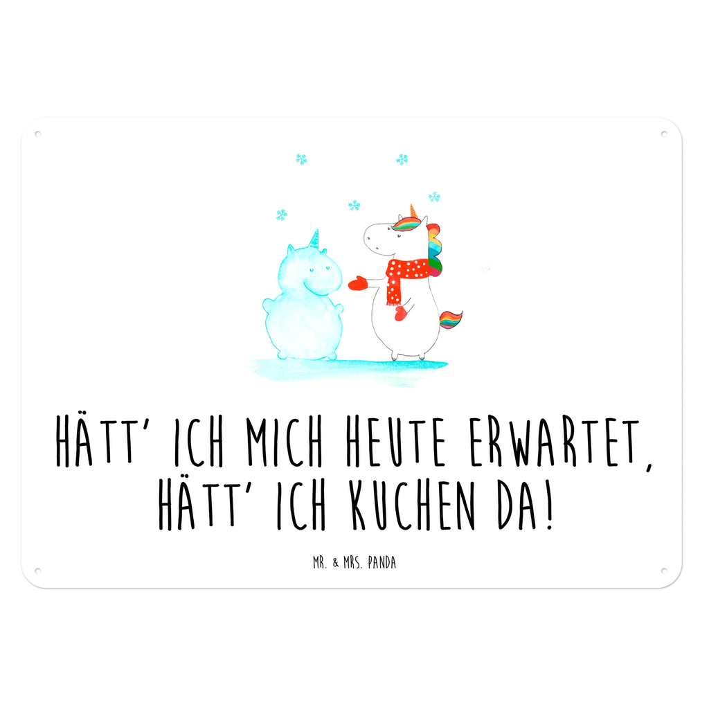 Blechschild Einhorn Schneemann Dekoschild Metall, Blechschild Küche, Wandschild Metall, Türschild Metall, Blechschild Zum Aufhängen, Blechschild, Blechschild Für Männer, Blechschild Für Frauen, Blechschild Büro, Blechschild Groß, Unicorn, Einhorn, Einhörner, Einhorn Deko, kalt, Weihnachten, Schneemann, X-Mas, Kuchen, Handschuhe, Mütze, Winter, Schnee