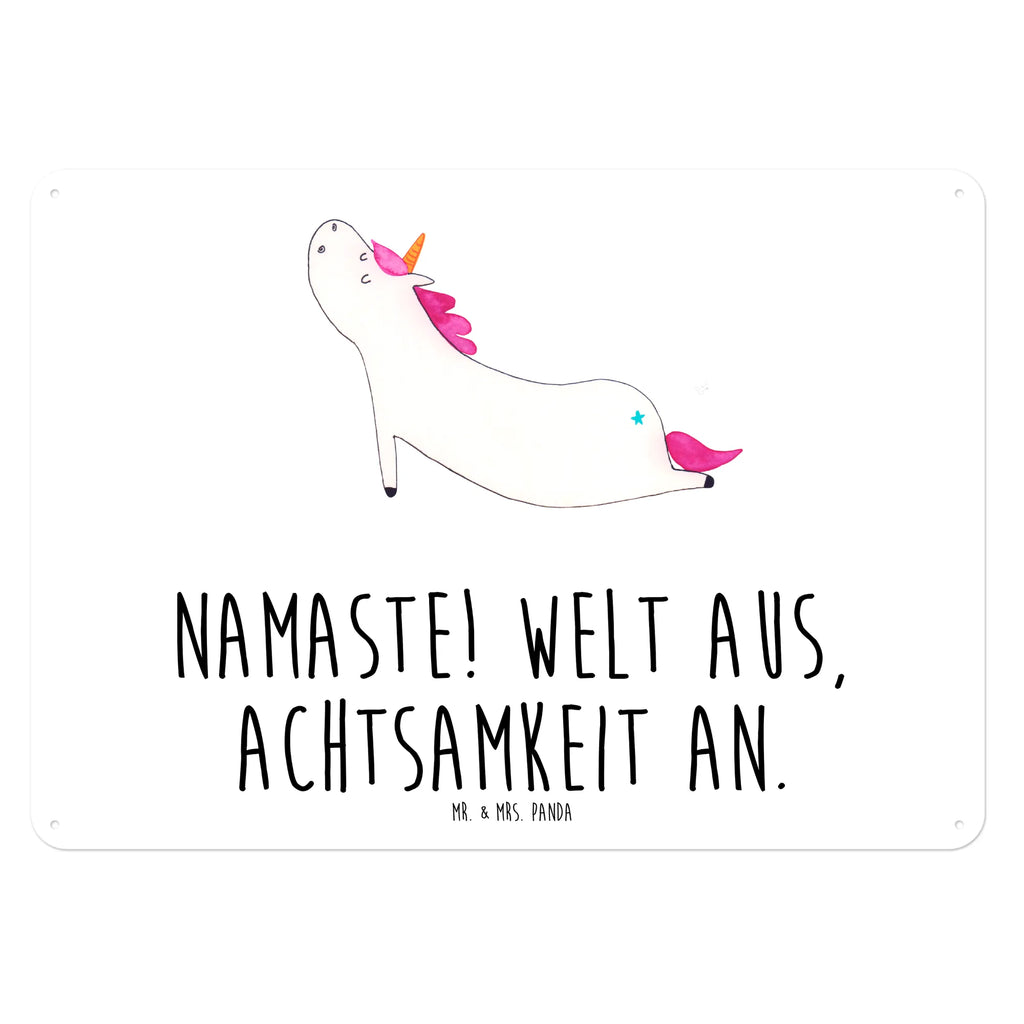 Blechschild Einhorn Yoga Türschild Metall, Blechschild Büro, Blechschild Groß, Blechschild Für Männer, Dekoschild Metall, Blechschild Für Frauen, Blechschild, Blechschild Zum Aufhängen, Blechschild Küche, Wandschild Metall, Unicorn, Einhorn, Einhörner, Einhorn Deko, Süß, Yoga, Witzig, Joga, Entspannung, Lustig, Namaste, Achtsamkeit, Yogamatte, Sport