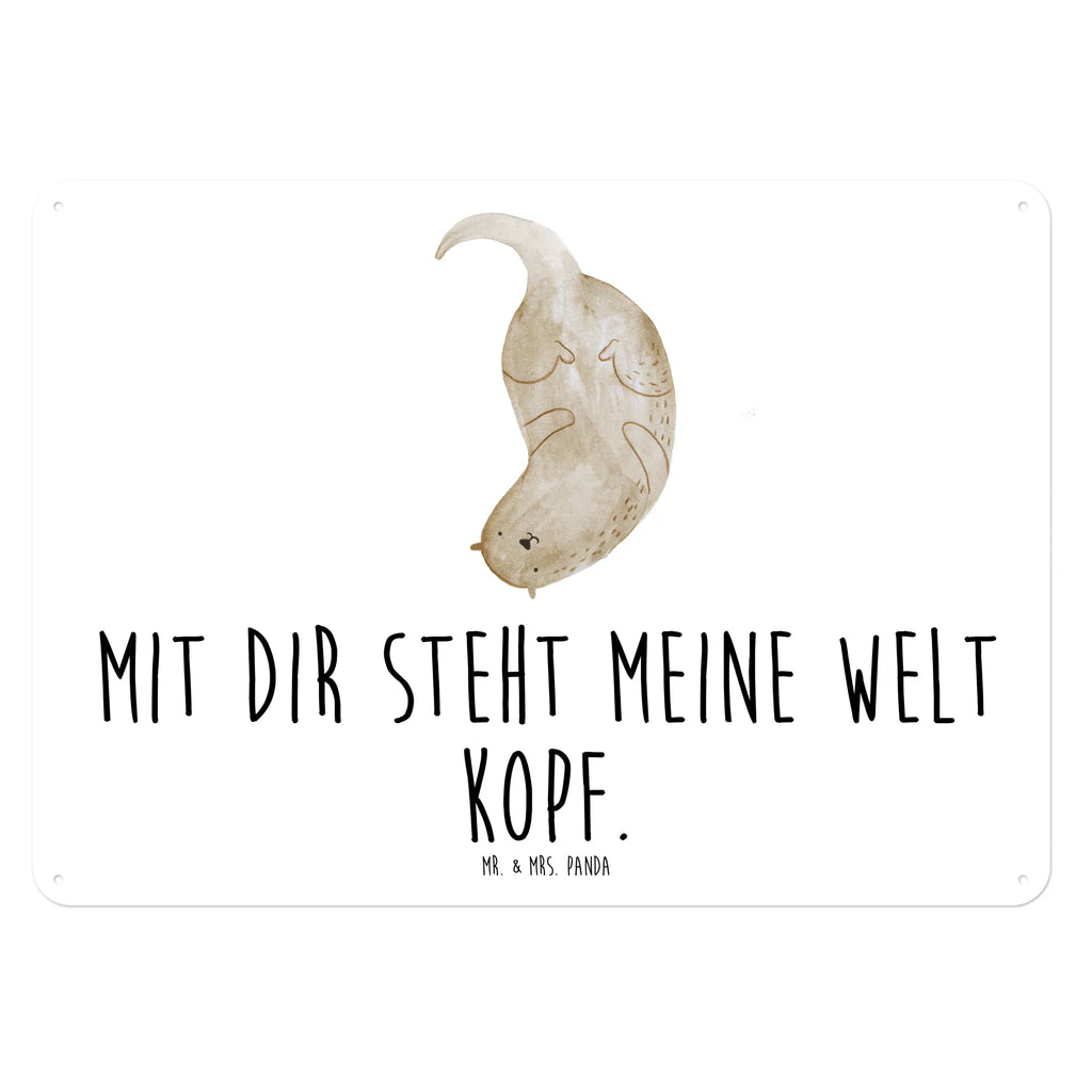 Tin sign otter upside down Wandschild Metall, Blechschild Für Frauen, Blechschild Für Männer, Blechschild Büro, Blechschild Zum Aufhängen, Blechschild Küche, Blechschild, Türschild Metall, Blechschild Groß, Dekoschild Metall, Otter, Seeotter, Fischotter, Otter Seeotter See Otter