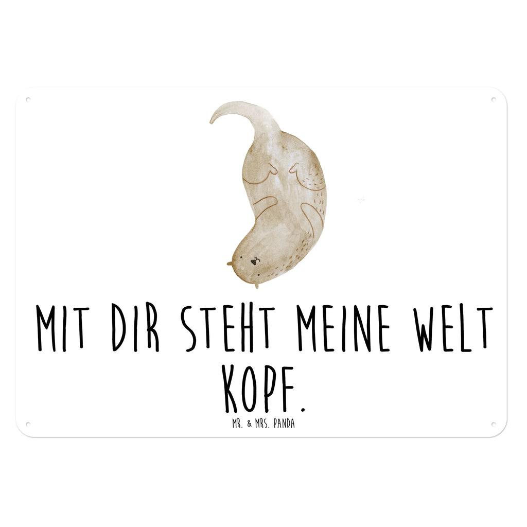 Tin sign otter upside down Wandschild Metall, Blechschild Für Frauen, Blechschild Für Männer, Blechschild Büro, Blechschild Zum Aufhängen, Blechschild Küche, Blechschild, Türschild Metall, Blechschild Groß, Dekoschild Metall, Otter, Seeotter, Fischotter, Otter Seeotter See Otter