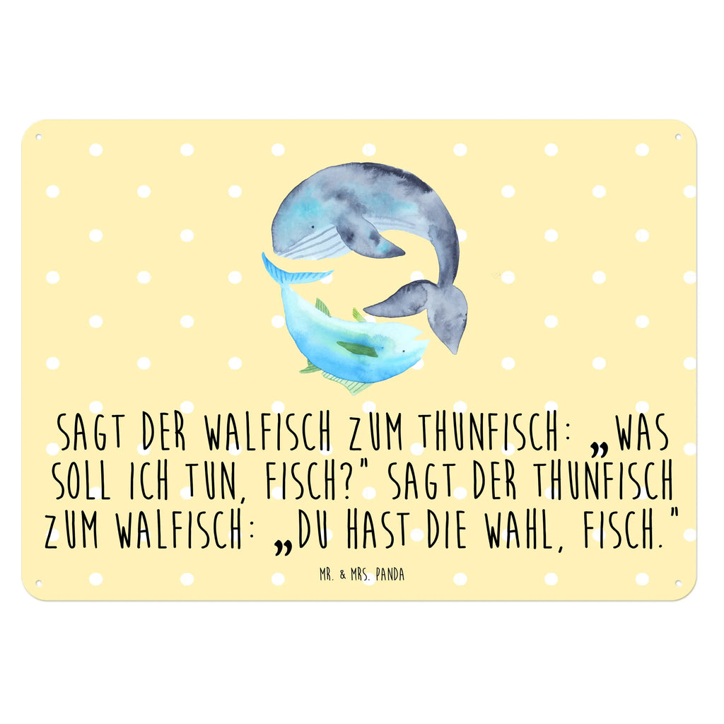 Blechschild Walfisch Thunfisch Blechschild Büro, Blechschild Zum Aufhängen, Dekoschild Metall, Türschild Metall, Wandschild Metall, Blechschild, Blechschild Für Männer, Blechschild Groß, Blechschild Küche, Blechschild Für Frauen, Lustige Sprüche, Tiere, Tiermotive, Gute Laune, Spruch Des Tages, Wal, Witz, Wahl, Spruch Lustig, Flachwitz, Tunfisch, Wortwitz Lustig, Flachwitz Geschenk