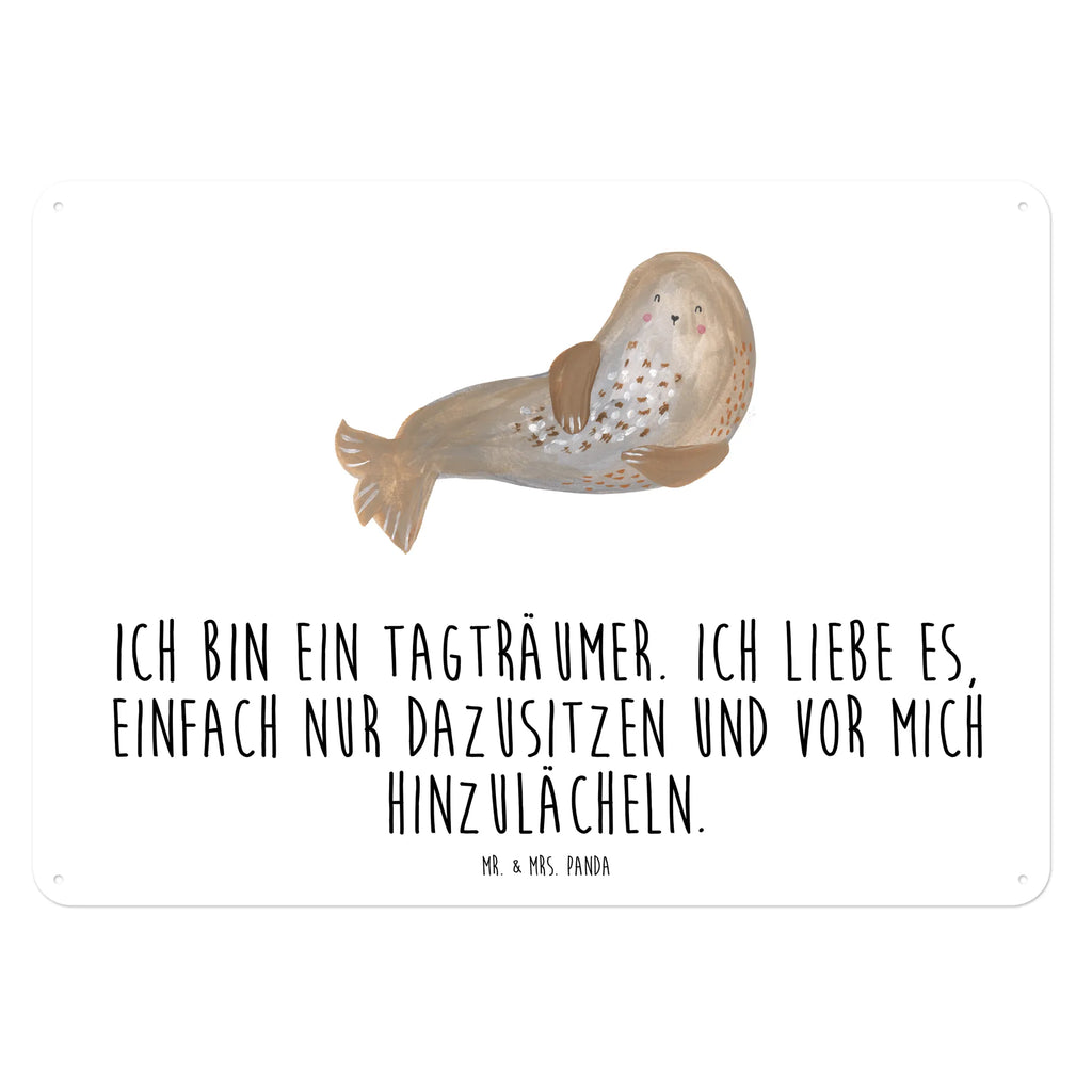 Tin sign seal Laugh Blechschild Für Männer, Blechschild Küche, Wandschild Metall, Blechschild Zum Aufhängen, Blechschild Für Frauen, Türschild Metall, Dekoschild Metall, Blechschild Groß, Blechschild, Blechschild Büro, Tiere, Gute Laune, Tiermotive, Lustige Sprüche, Robben, Seehund, Ostsee, Meerestier, Nordsee, Robbe, Strand
