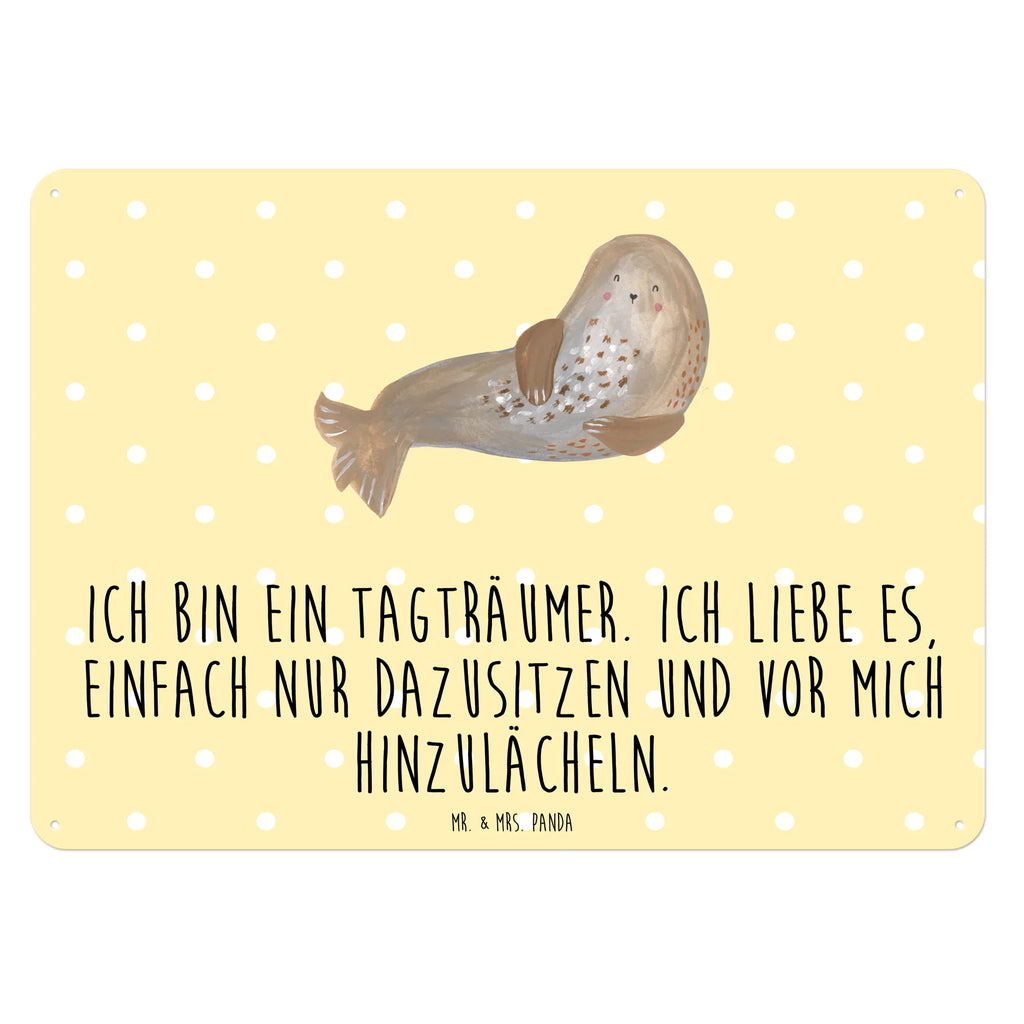 Tin sign seal Laugh Blechschild Für Männer, Blechschild Küche, Wandschild Metall, Blechschild Zum Aufhängen, Blechschild Für Frauen, Türschild Metall, Dekoschild Metall, Blechschild Groß, Blechschild, Blechschild Büro, Tiere, Gute Laune, Tiermotive, Lustige Sprüche, Robben, Seehund, Ostsee, Meerestier, Nordsee, Robbe, Strand