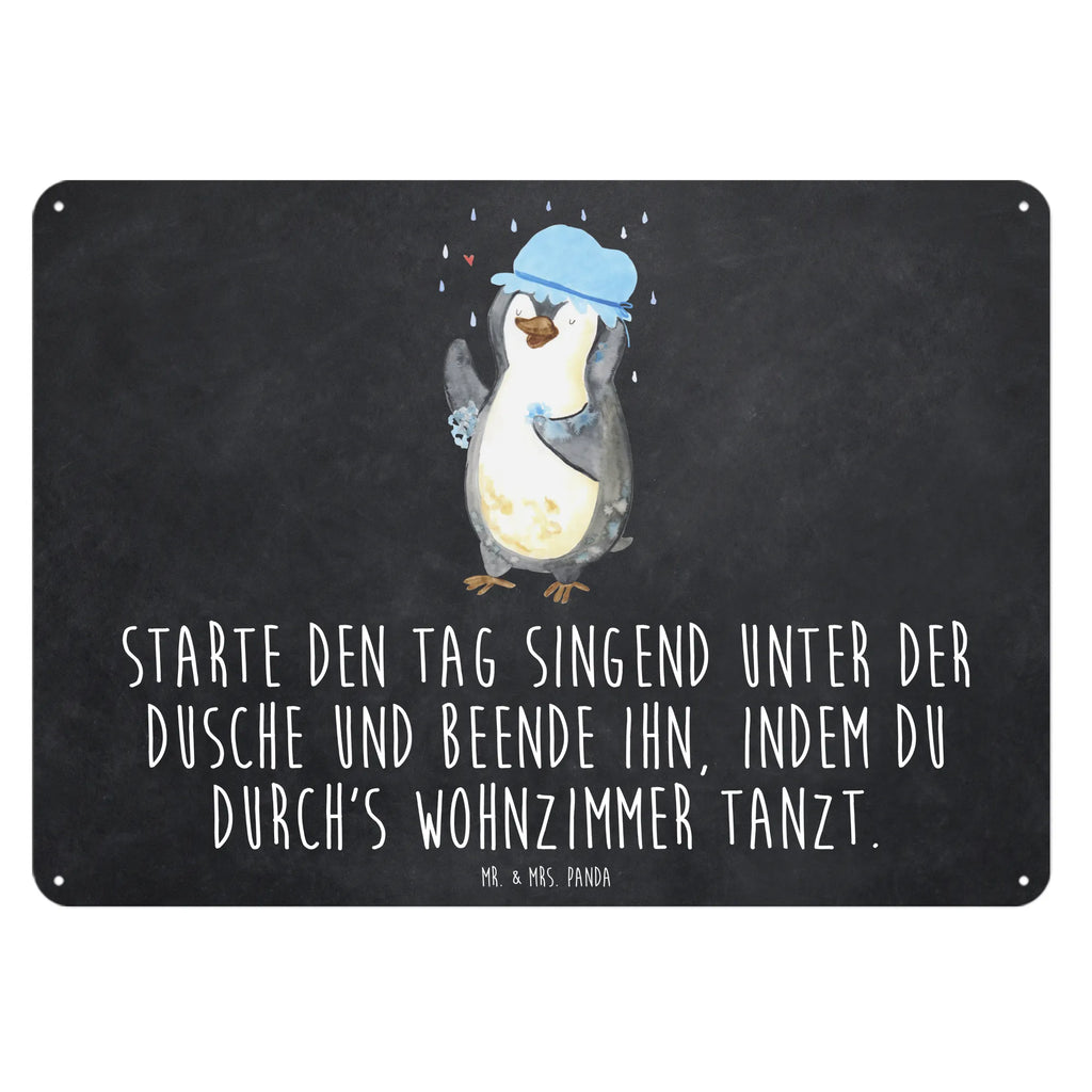 Blechschild Pinguin duscht Blechschild Für Frauen, Dekoschild Metall, Blechschild Für Männer, Blechschild Groß, Blechschild Küche, Blechschild Zum Aufhängen, Wandschild Metall, Blechschild, Blechschild Büro, Türschild Metall, Pinguin, Dusche, glücklich sein, Pinguine, Duschen, Motivation, Neuanfang, Lebensmotto, Neustart