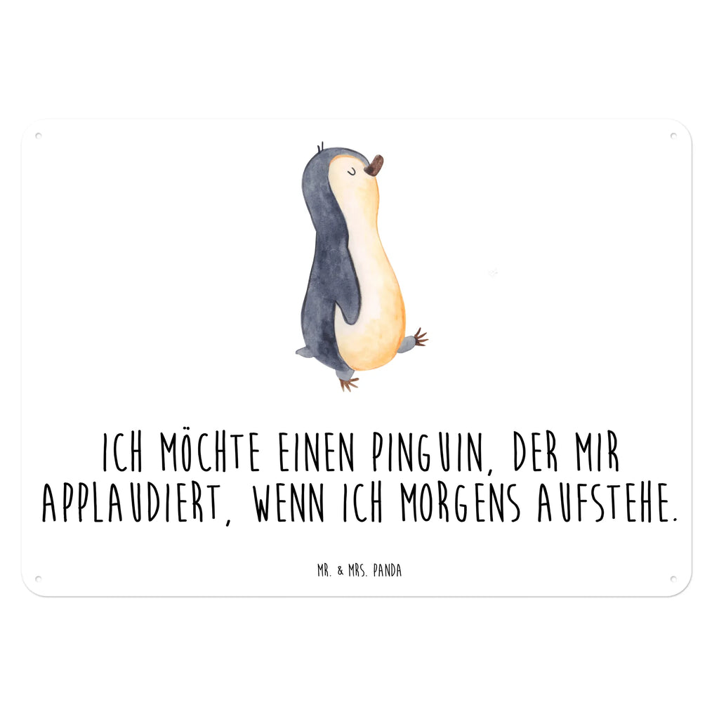 Blechschild Pinguin marschieren Blechschild Für Frauen, Blechschild, Blechschild Küche, Blechschild Für Männer, Blechschild Zum Aufhängen, Türschild Metall, Dekoschild Metall, Blechschild Groß, Wandschild Metall, Blechschild Büro, Pinguin, Pinguine, Langschläfer, Bruder, Familie, Frühaufsteher, Schwester