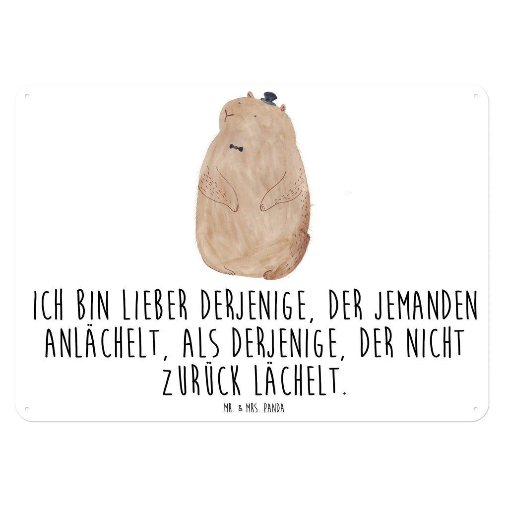 Tin sign Groundhog Blechschild Für Männer, Dekoschild Metall, Blechschild Für Frauen, Blechschild Büro, Blechschild, Blechschild Groß, Wandschild Metall, Türschild Metall, Blechschild Küche, Blechschild Zum Aufhängen, Tiere, Gute Laune, Tiermotive, Lustige Sprüche, Fröhlichkeit, Respekt, Murmeltier, Anstand, Knigge, Freundlichkeit
