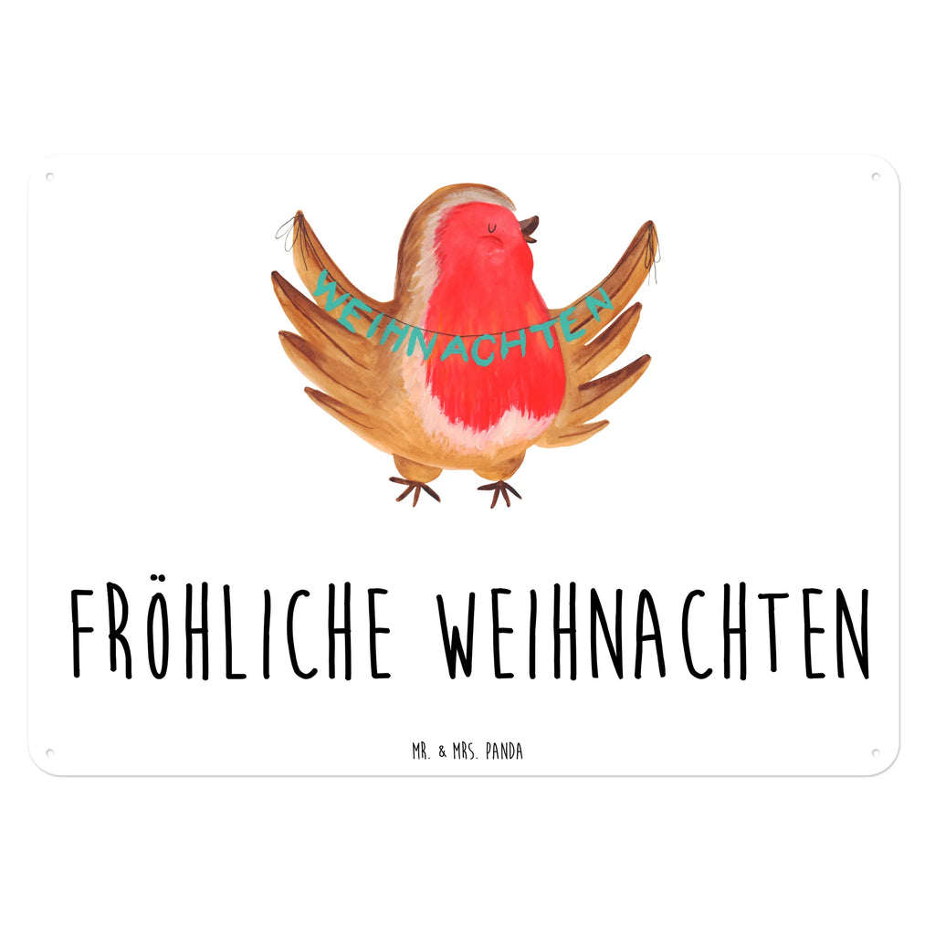 Blechschild Rotkehlchen Weihnachten Wandschild Metall, Türschild Metall, Blechschild Für Männer, Blechschild, Blechschild Zum Aufhängen, Blechschild Groß, Dekoschild Metall, Blechschild Für Frauen, Blechschild Küche, Blechschild Büro, Heiligabend, Winter, Advent, Weihnachten, Nikolaus, Weihnachtsdeko, Wintermotiv, Weihnachtsmotiv, Weihnachtsgruß, Frohe Weihnachten, Xmas, Vogel