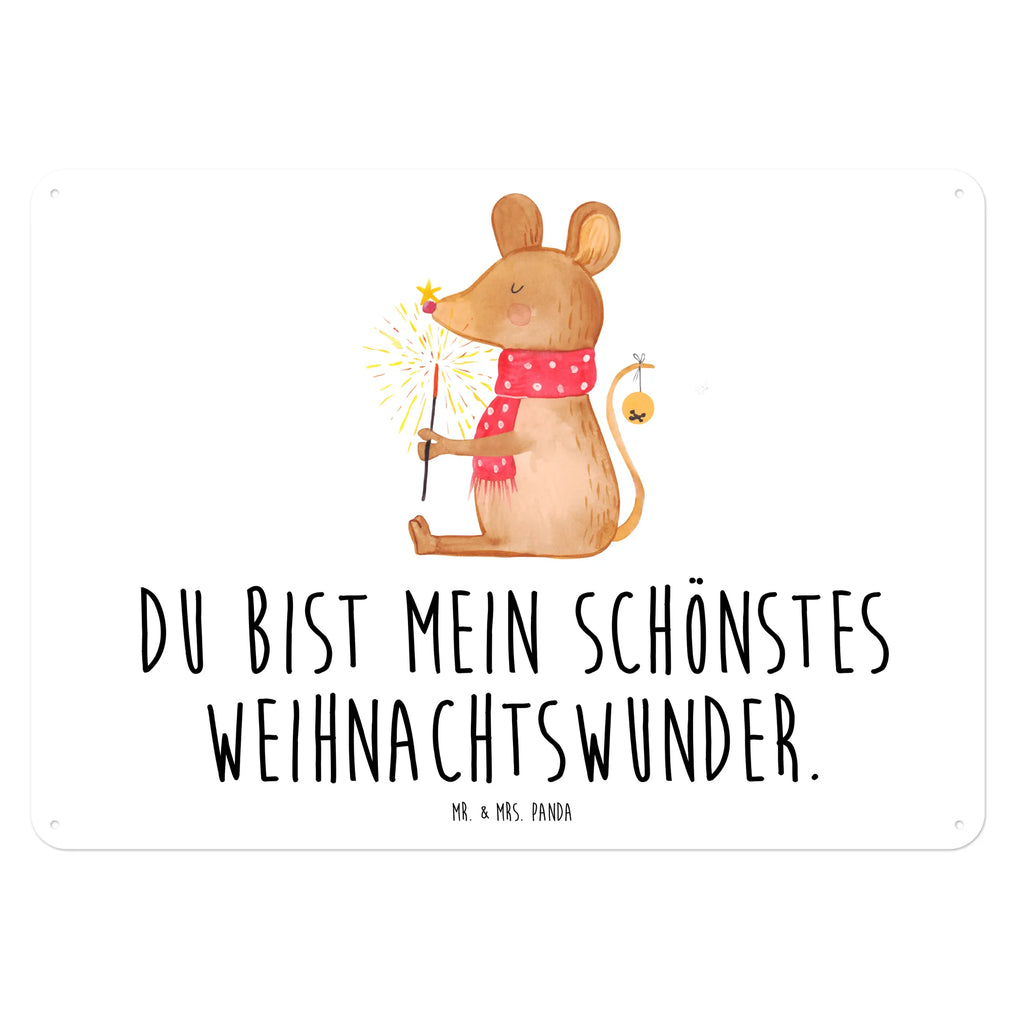 Blechschild Maus Weihnachten Blechschild Küche, Blechschild Zum Aufhängen, Türschild Metall, Blechschild Für Frauen, Blechschild Für Männer, Blechschild, Wandschild Metall, Dekoschild Metall, Blechschild Büro, Blechschild Groß, Heiligabend, Winter, Advent, Weihnachten, Nikolaus, Weihnachtsdeko, Wintermotiv, Maus, Weihnachtsmotiv, Mäuschen, Weihnachtswunder, Frohe Weihnachten, Weihnachtsgruß