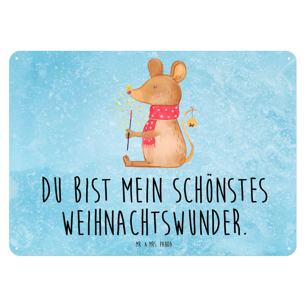 Blechschild Maus Weihnachten Blechschild Küche, Blechschild Zum Aufhängen, Türschild Metall, Blechschild Für Frauen, Blechschild Für Männer, Blechschild, Wandschild Metall, Dekoschild Metall, Blechschild Büro, Blechschild Groß, Heiligabend, Winter, Advent, Weihnachten, Nikolaus, Weihnachtsdeko, Wintermotiv, Maus, Weihnachtsmotiv, Mäuschen, Weihnachtswunder, Frohe Weihnachten, Weihnachtsgruß