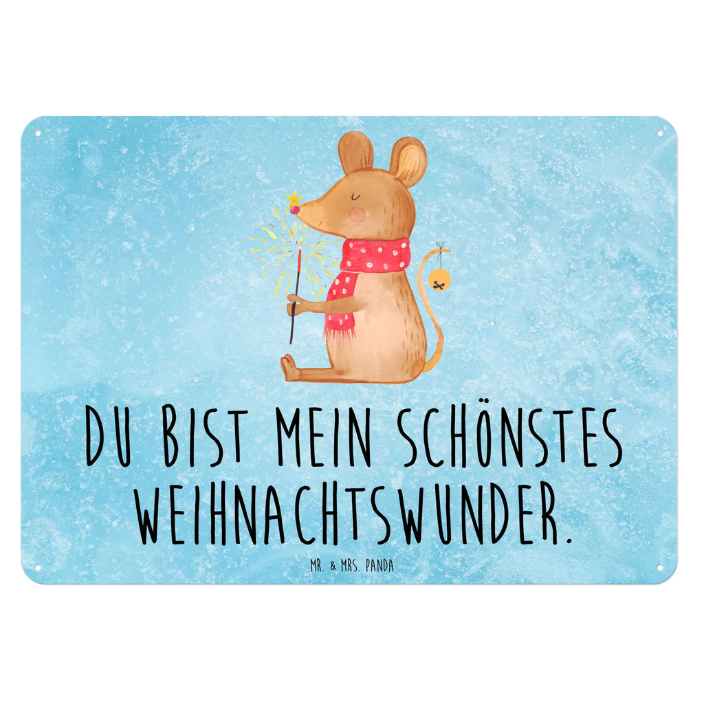 Blechschild Maus Weihnachten Blechschild Küche, Blechschild Zum Aufhängen, Türschild Metall, Blechschild Für Frauen, Blechschild Für Männer, Blechschild, Wandschild Metall, Dekoschild Metall, Blechschild Büro, Blechschild Groß, Heiligabend, Winter, Advent, Weihnachten, Nikolaus, Weihnachtsdeko, Wintermotiv, Maus, Weihnachtsmotiv, Mäuschen, Weihnachtswunder, Frohe Weihnachten, Weihnachtsgruß
