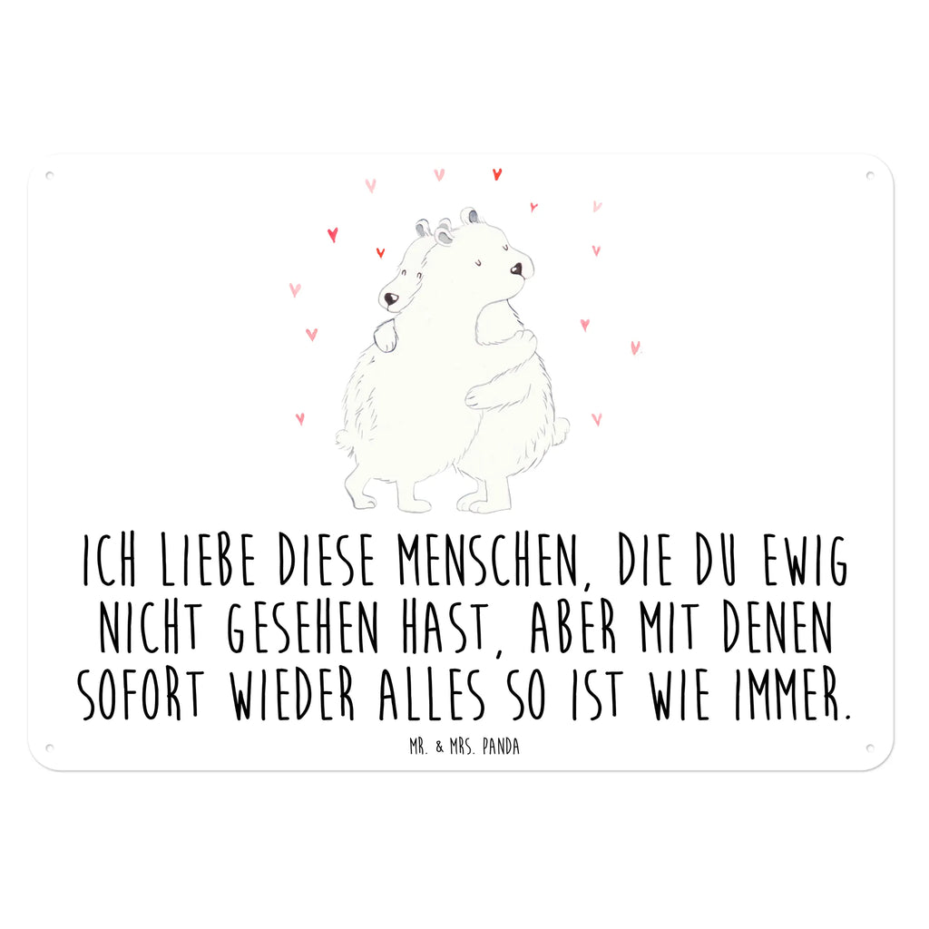 Blechschild Eisbär Umarmen Blechschild Büro, Blechschild Küche, Blechschild Für Frauen, Blechschild Für Männer, Dekoschild Metall, Blechschild, Wandschild Metall, Türschild Metall, Blechschild Zum Aufhängen, Blechschild Groß, Tiere, Gute Laune, Tiermotive, Lustige Sprüche